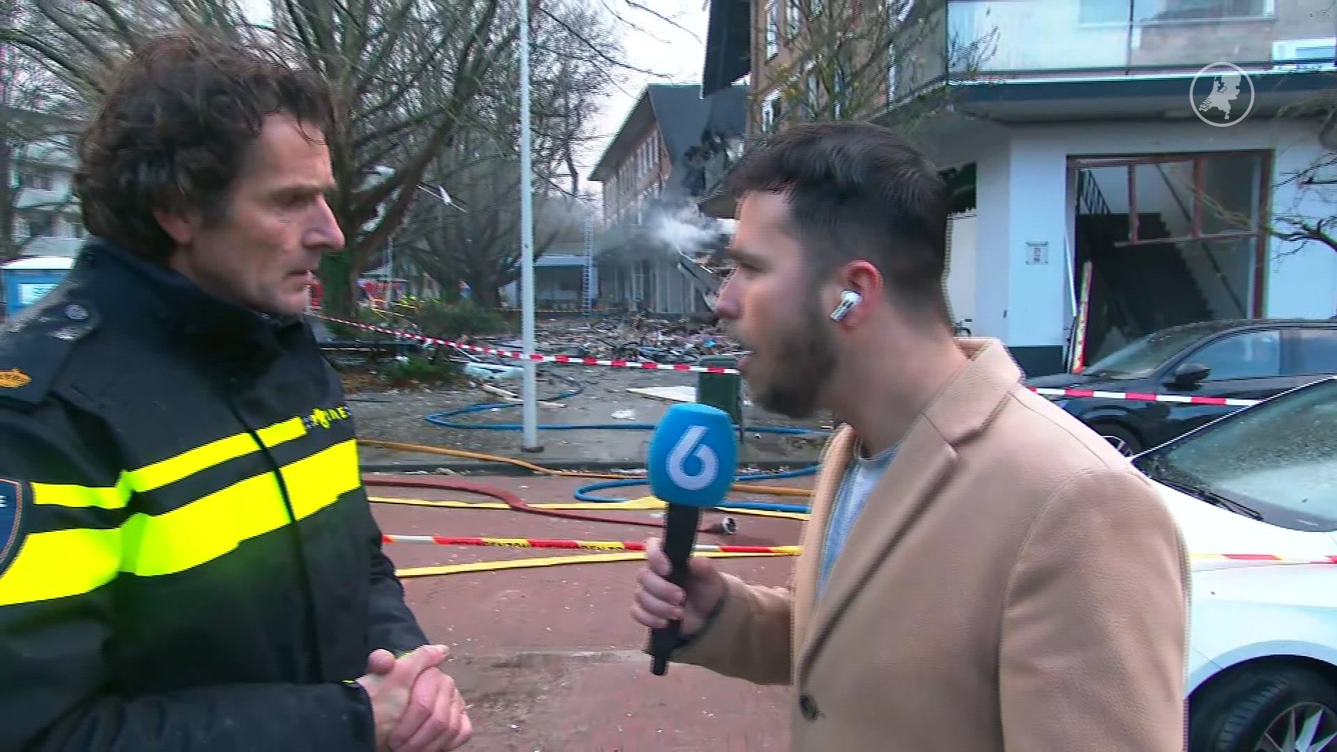 Politie zoekt auto die kort na explosie Den Haag hard wegreed