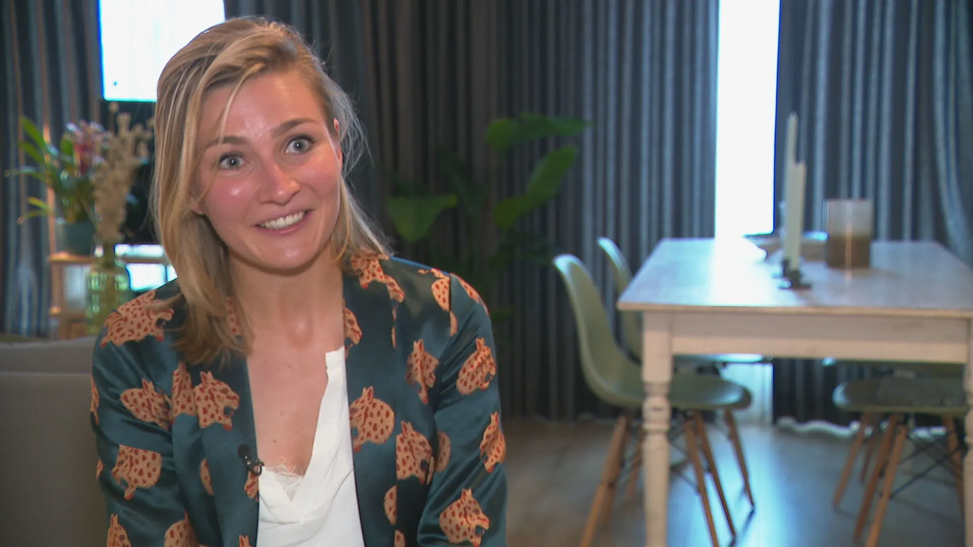 Stephanie is allang gevaccineerd, maar mocht toch niet mee naar Porto