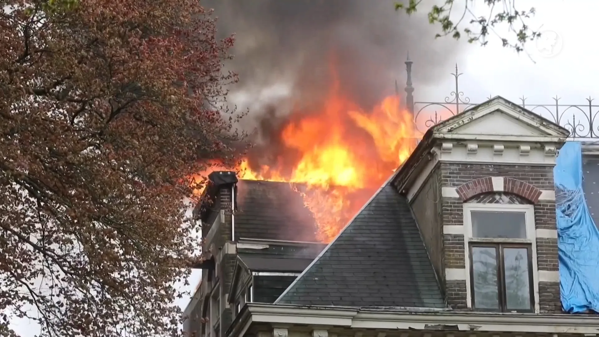 Grote brand in toekomstige opvang asielzoekers in Brummen