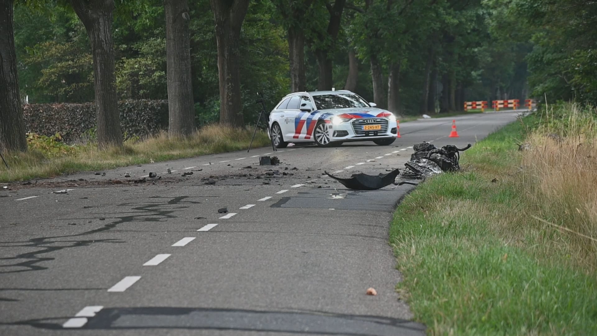 Automobilist (35) overleden bij heftig ongeluk in Chaam