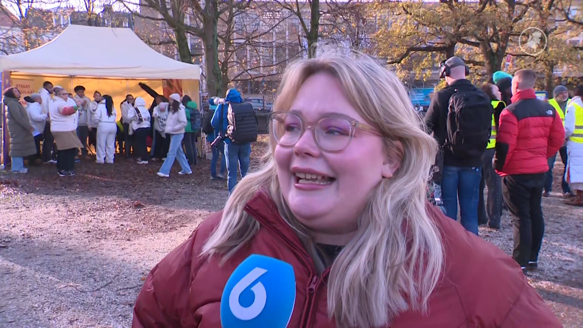 Jonge slachtoffers toeslagenschandaal demonstreren in Den Haag