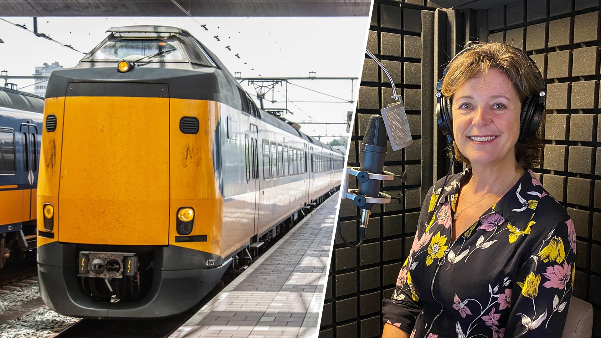 Vanaf morgen nieuwe stem op NS-stations, luister hier hoe ze klinkt