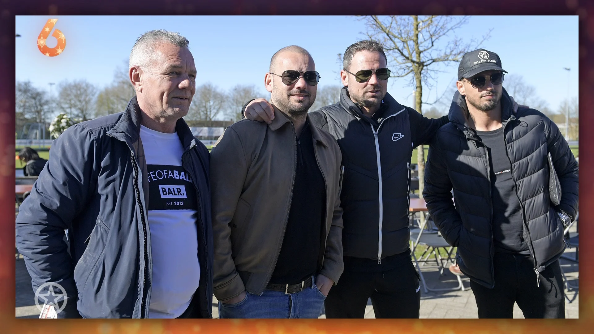 Emotioneel eerbetoon aan ernstig zieke vader Wesley Sneijder