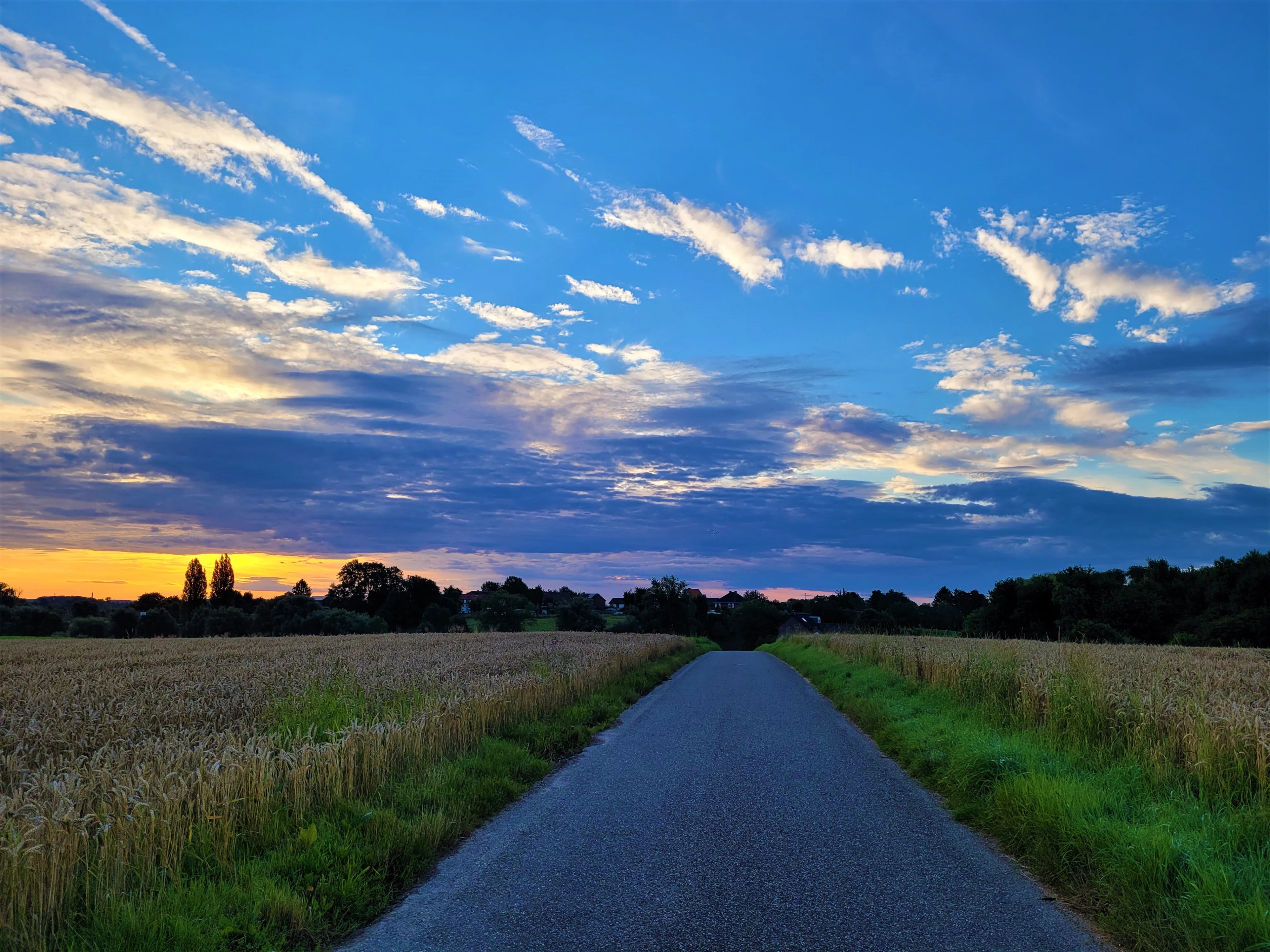 Droge zonnige dag met in de middag en avond kans op stevige (onweers)buien
