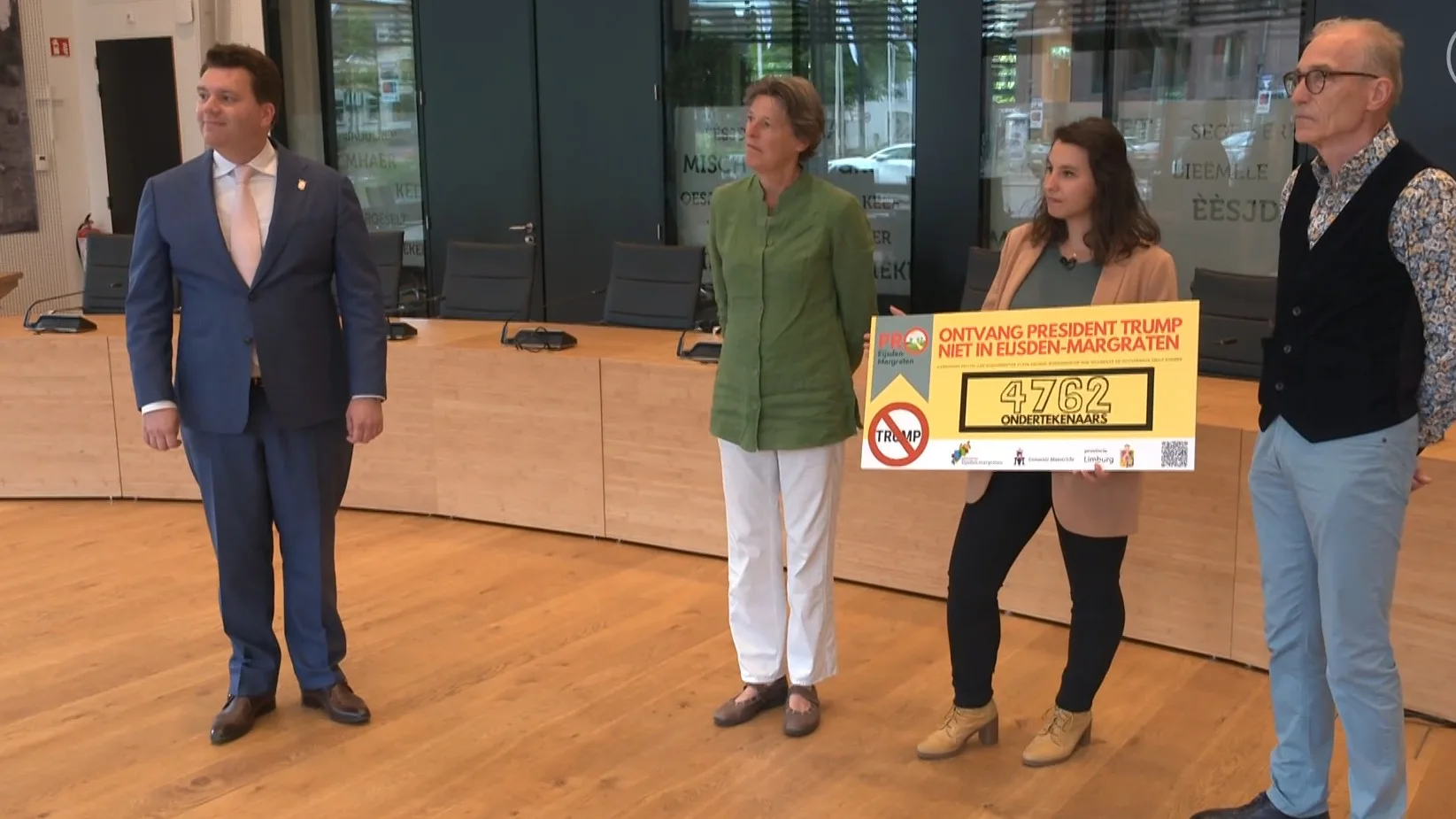 Petitie tegen bezoek Trump aan begraafplaats Margraten: 'Omdat hij mensen uitsluit'