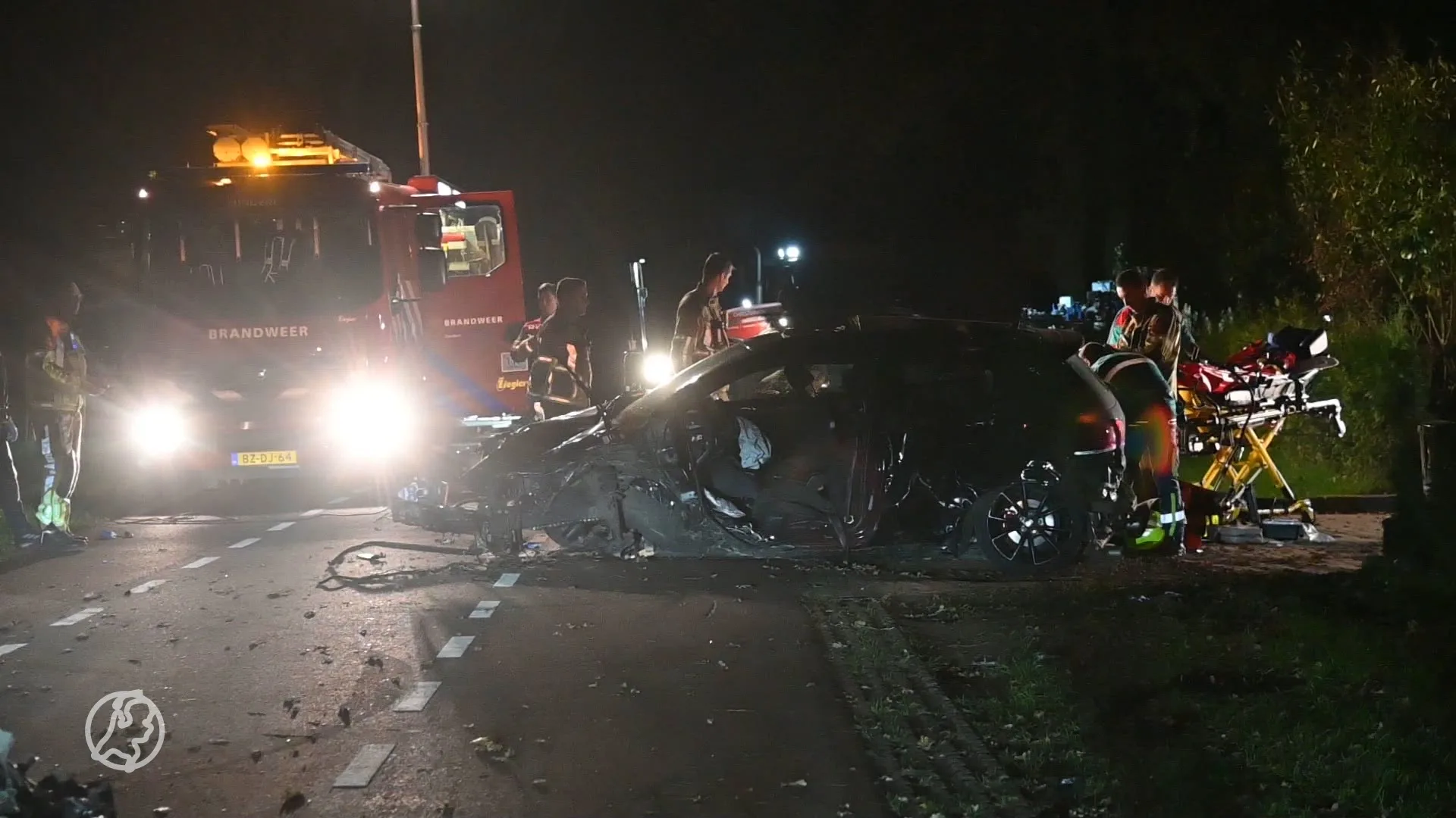 22-jarige man overleden na verkeersongeluk in Rijsbergen, twee inzittenden gewond