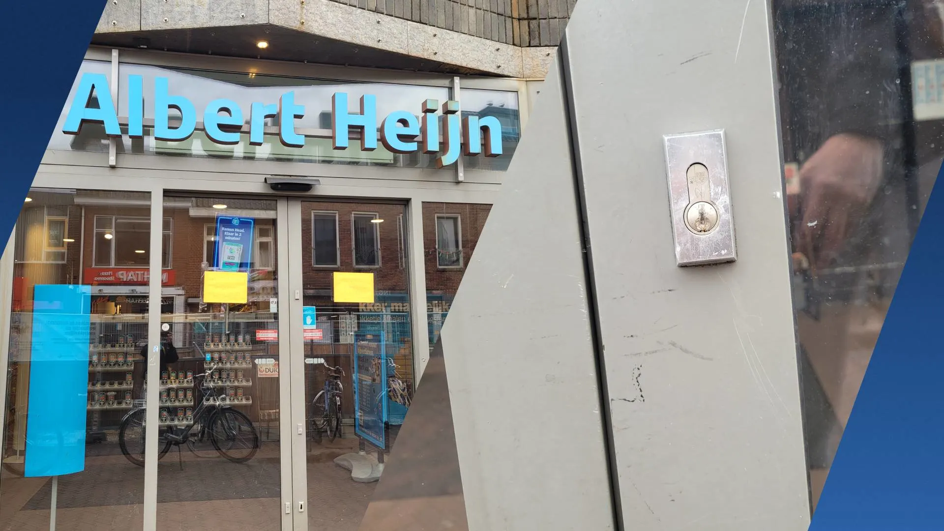 Opnieuw Albert Heijn-filialen dichtgelijmd, winkels in Utrecht dicht