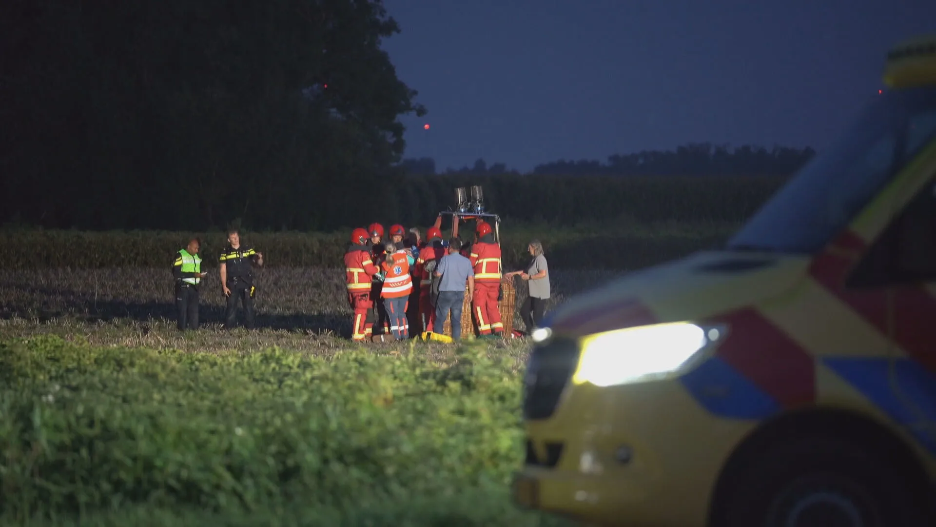 Weer incident met luchtballon, persoon gewond na harde landing in Veendam