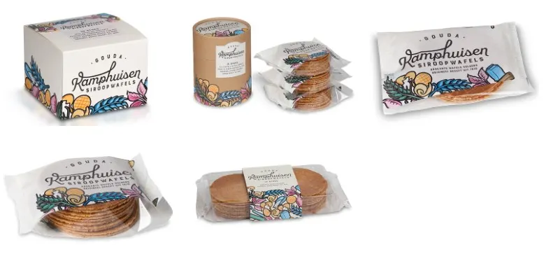 Waarschuwing: eet siroopwafels niet, zit stuk metaaldraad in