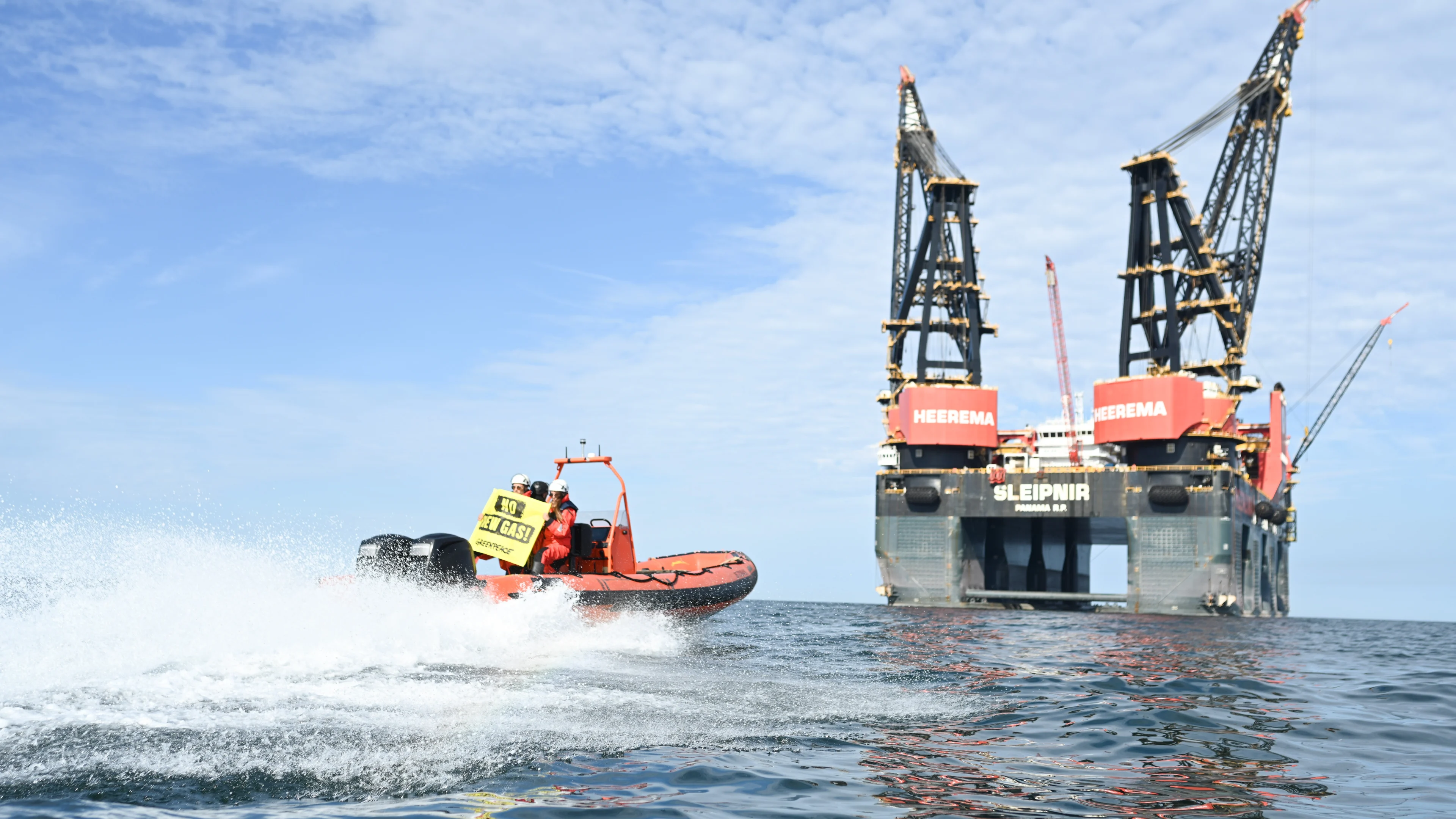 Greenpeace stopt actie bij boorplatform op Noordzee na verlies kort geding