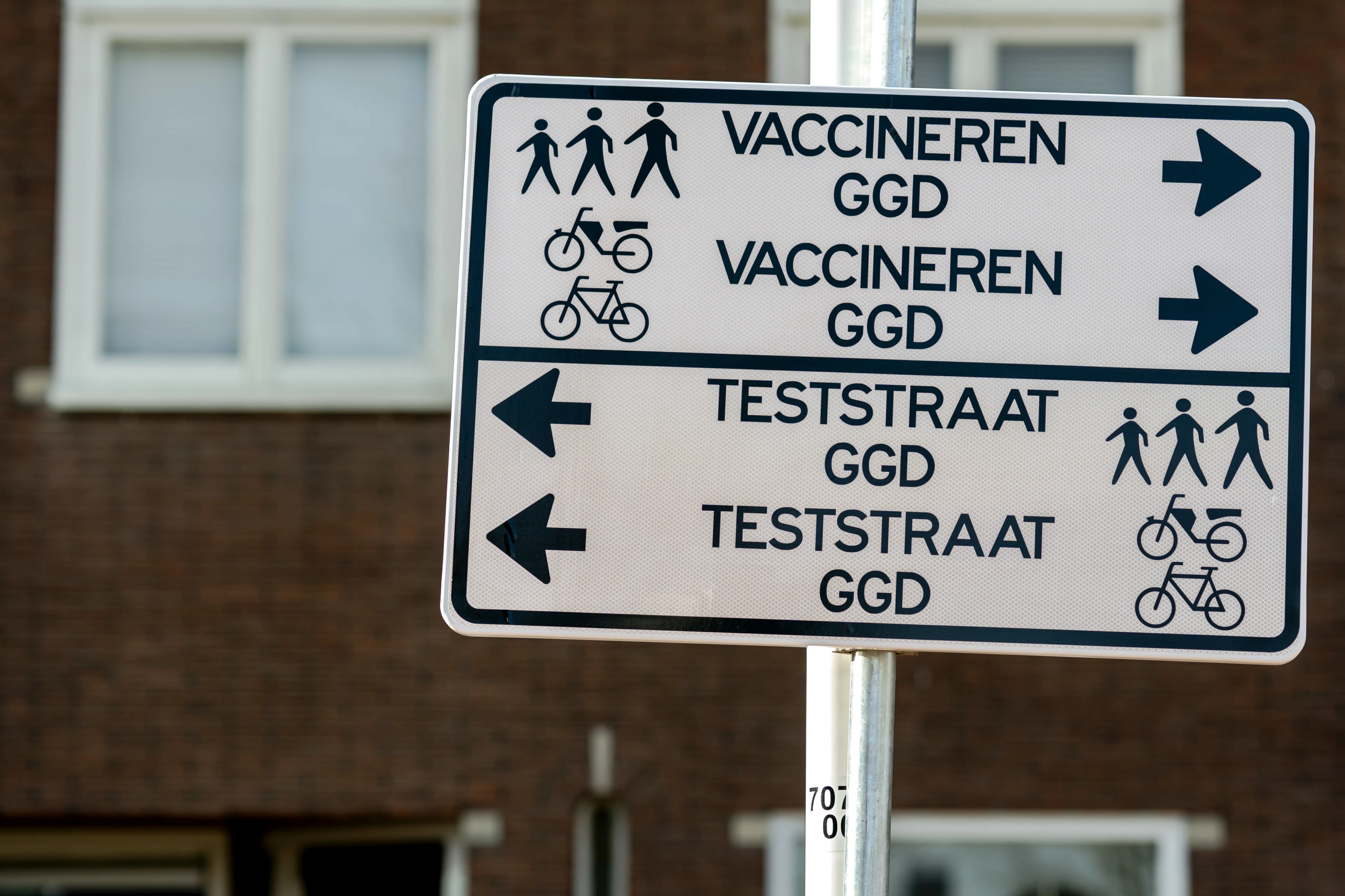 Risiconiveau in twee veiligheidsregio's na maanden weer omlaag