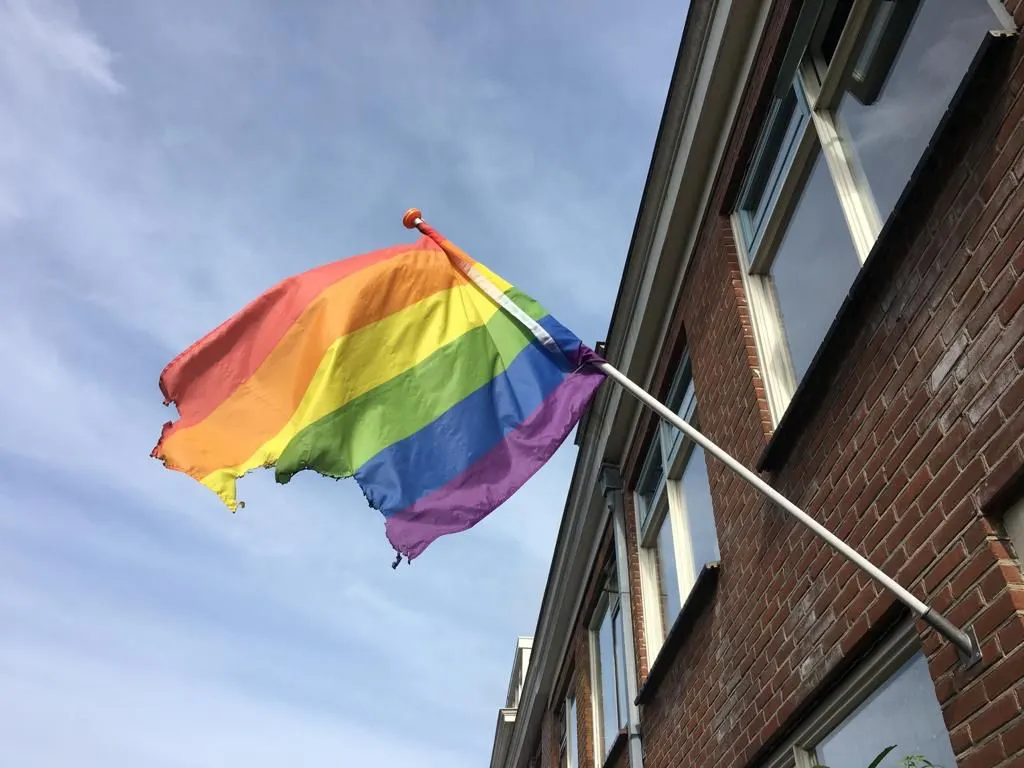Weer regenboogvlag in brand gestoken: 'Voor iedere vernielde vlag, hangen we er tien extra op'