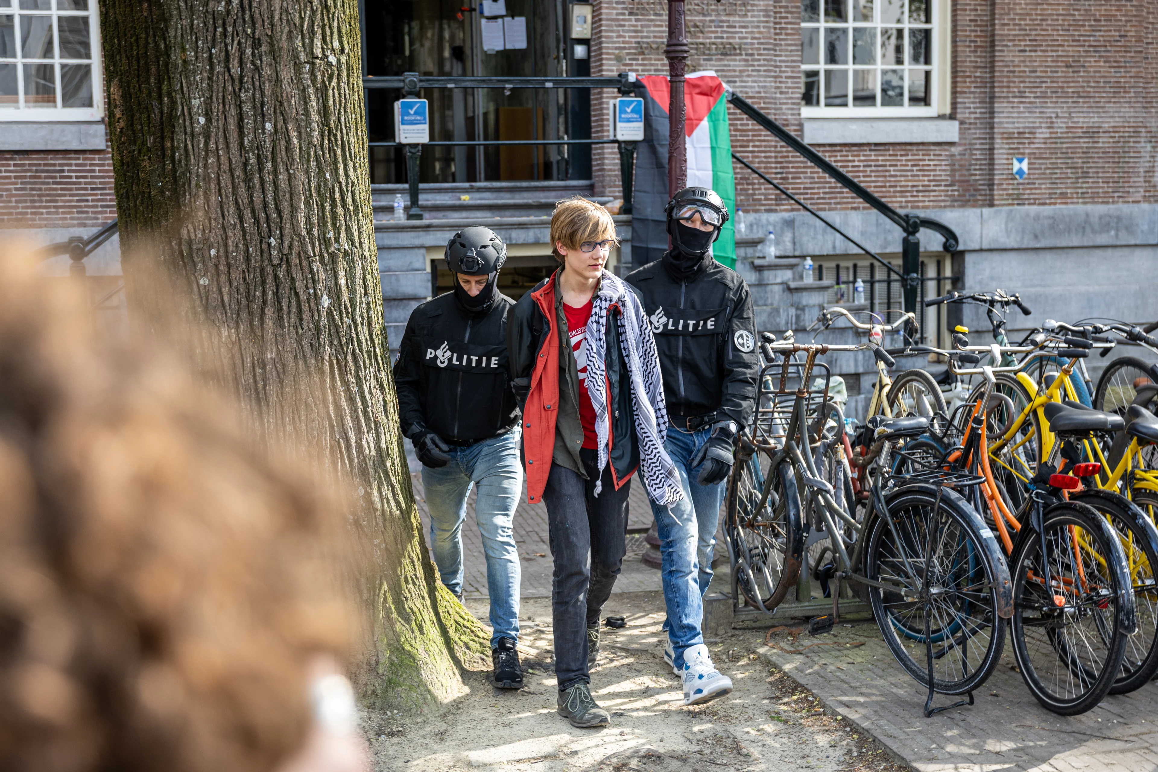 Alle demonstranten na bezetting Maagdenhuis weer vrij