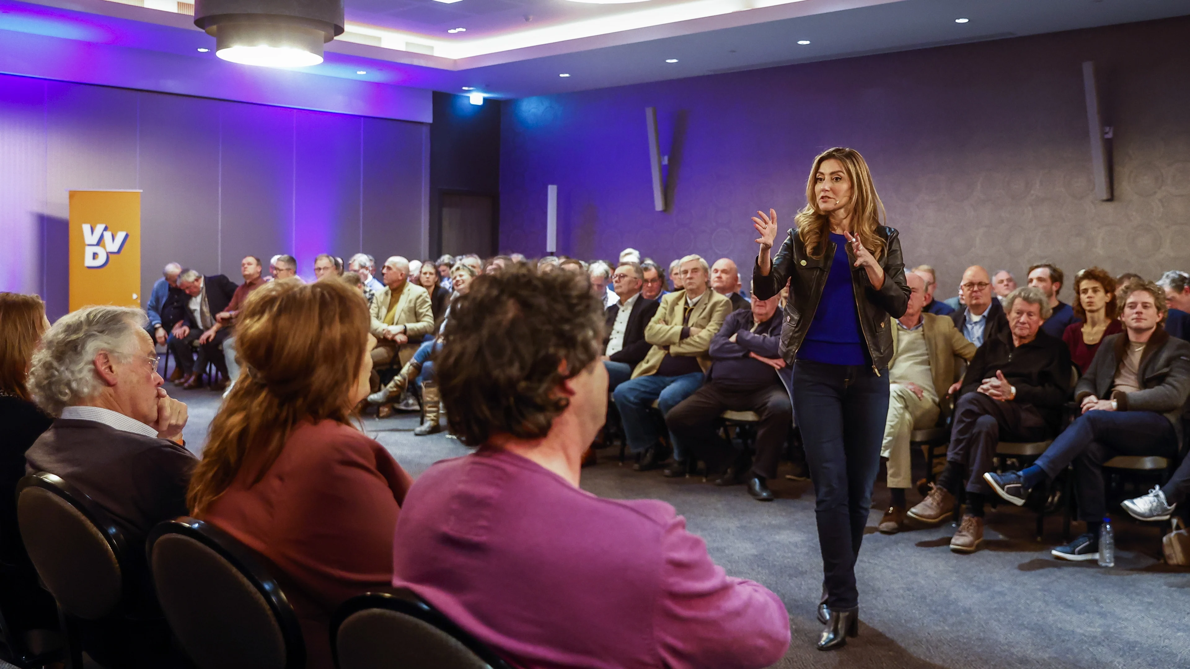 VVD'ers op bijeenkomst willen vooral dat partij wél meeregeert