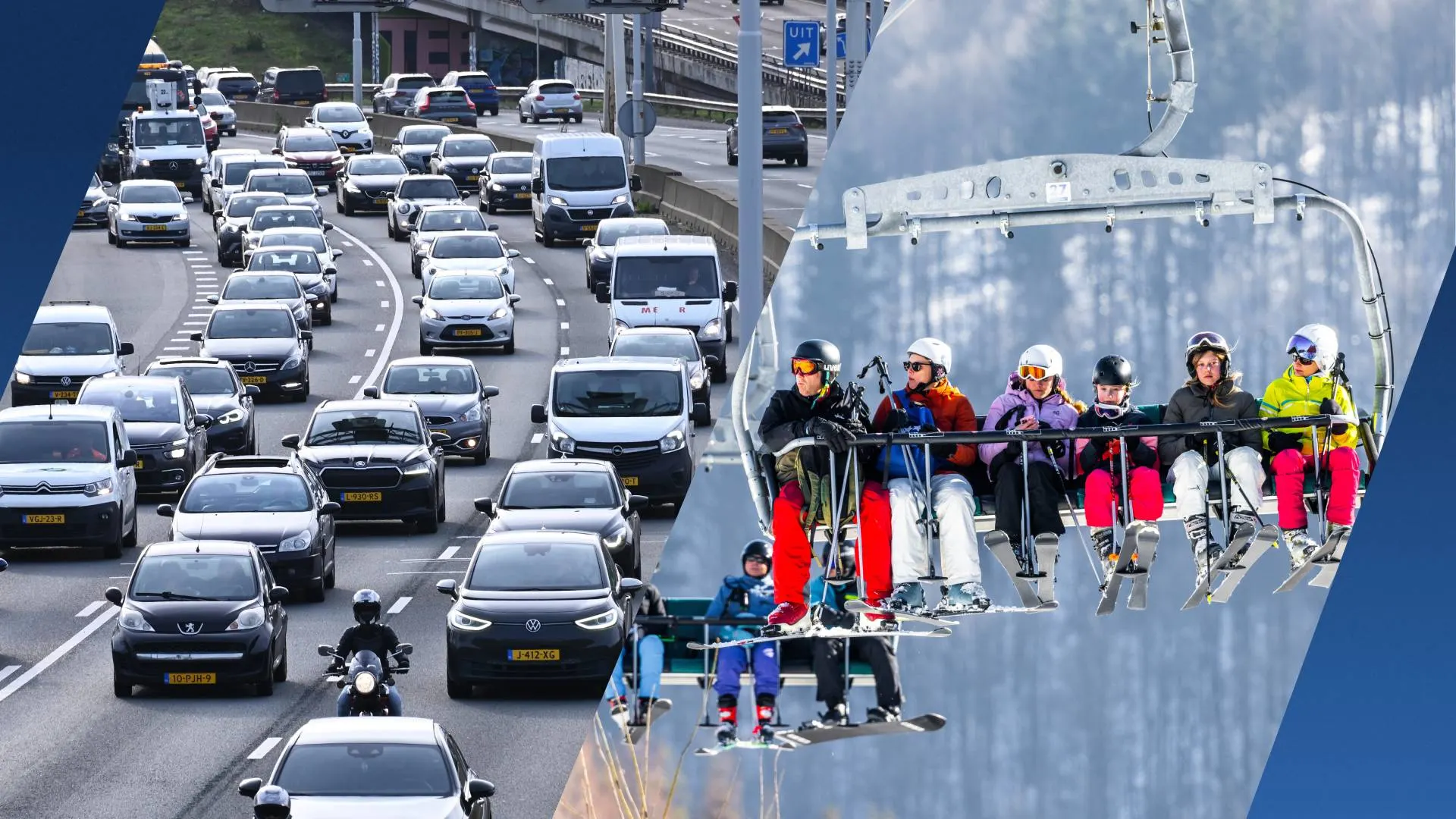 Files verwacht richting wintersportgebieden: hier wordt het druk op de weg