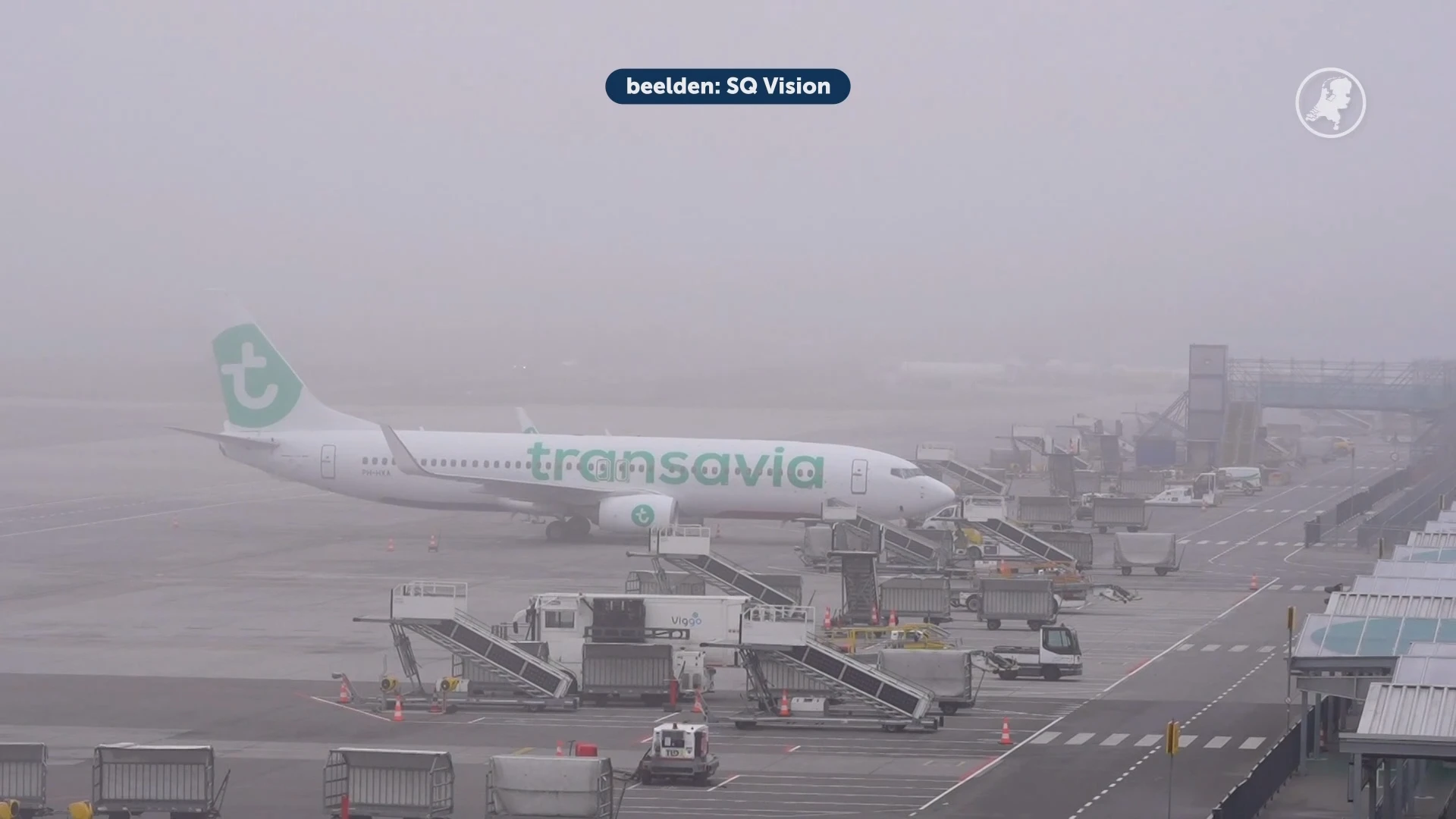 Vertragingen Eindhoven Airport om mist