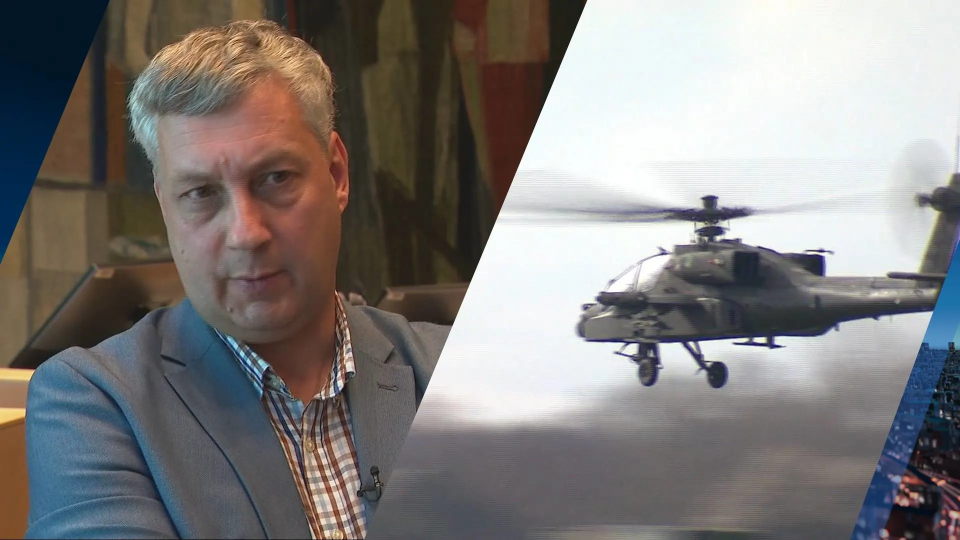  Gijsbert is laagvliegende defensiehelikopters zat, schiet met luchtbuks: 'Beng, beng, beng!'