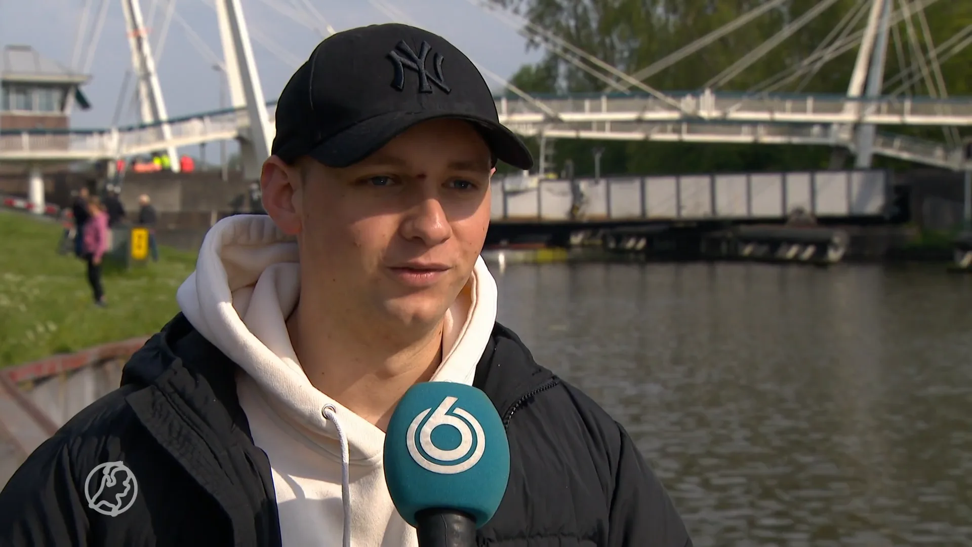 Jesse omver gebeukt door schip: 'Leek wel een aardbeving'
