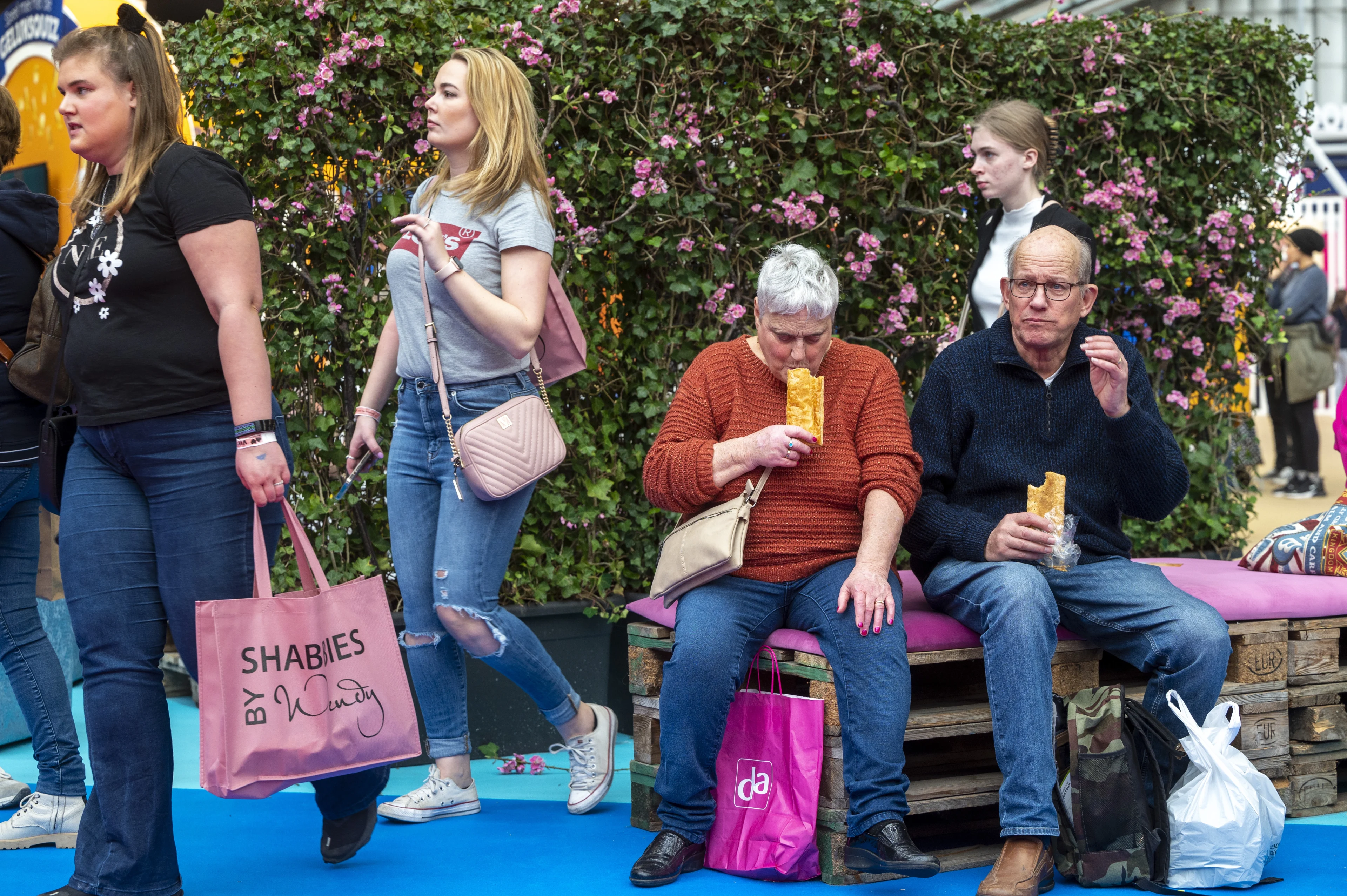 Lange files en rolkoffer-drukte in de trein: de Huishoudbeurs is terug van weggeweest