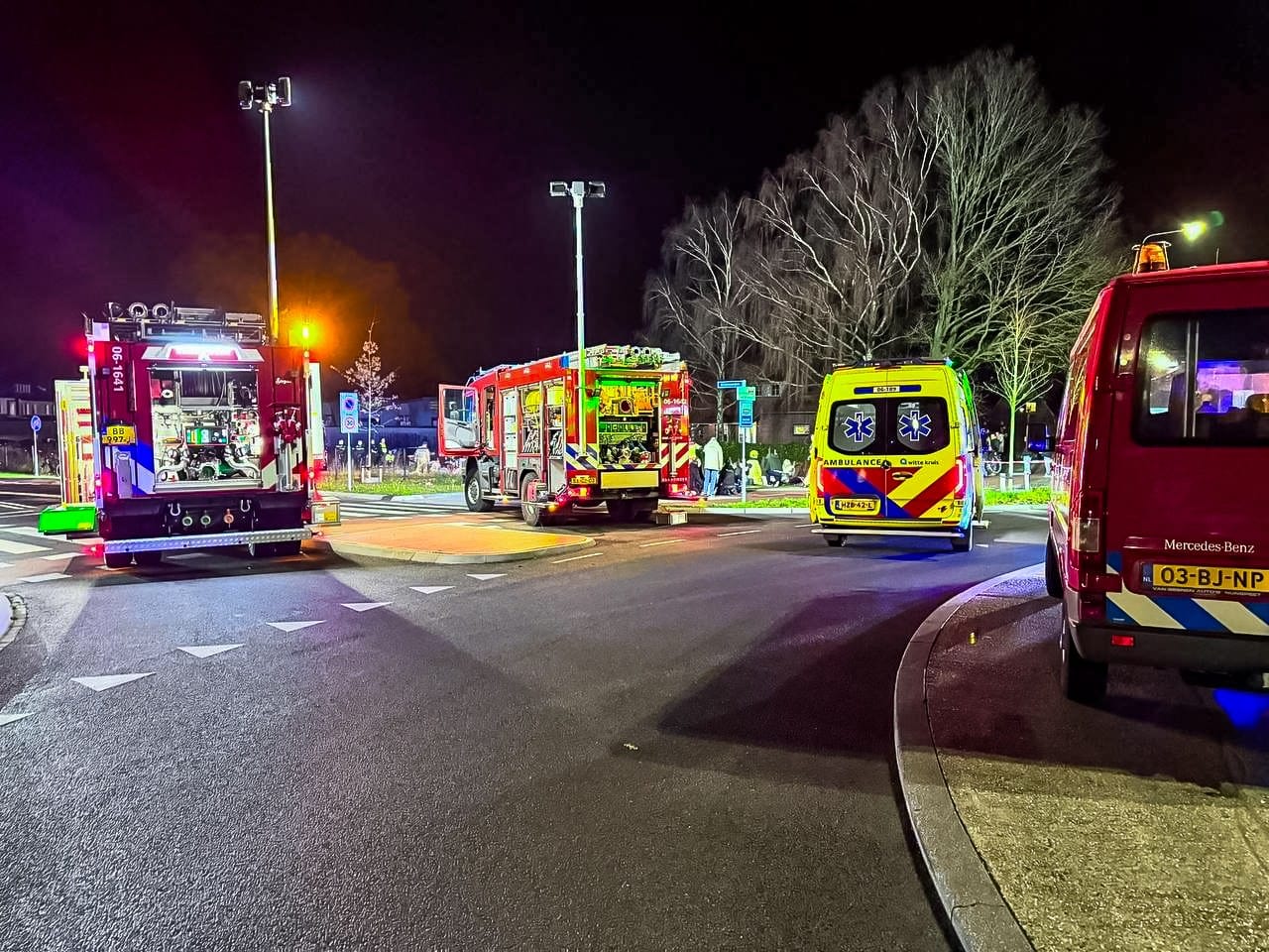 Veel mensen zagen ongeluk in Nunspeet gebeuren: 'We schrokken heel erg. Verschrikkelijk' 