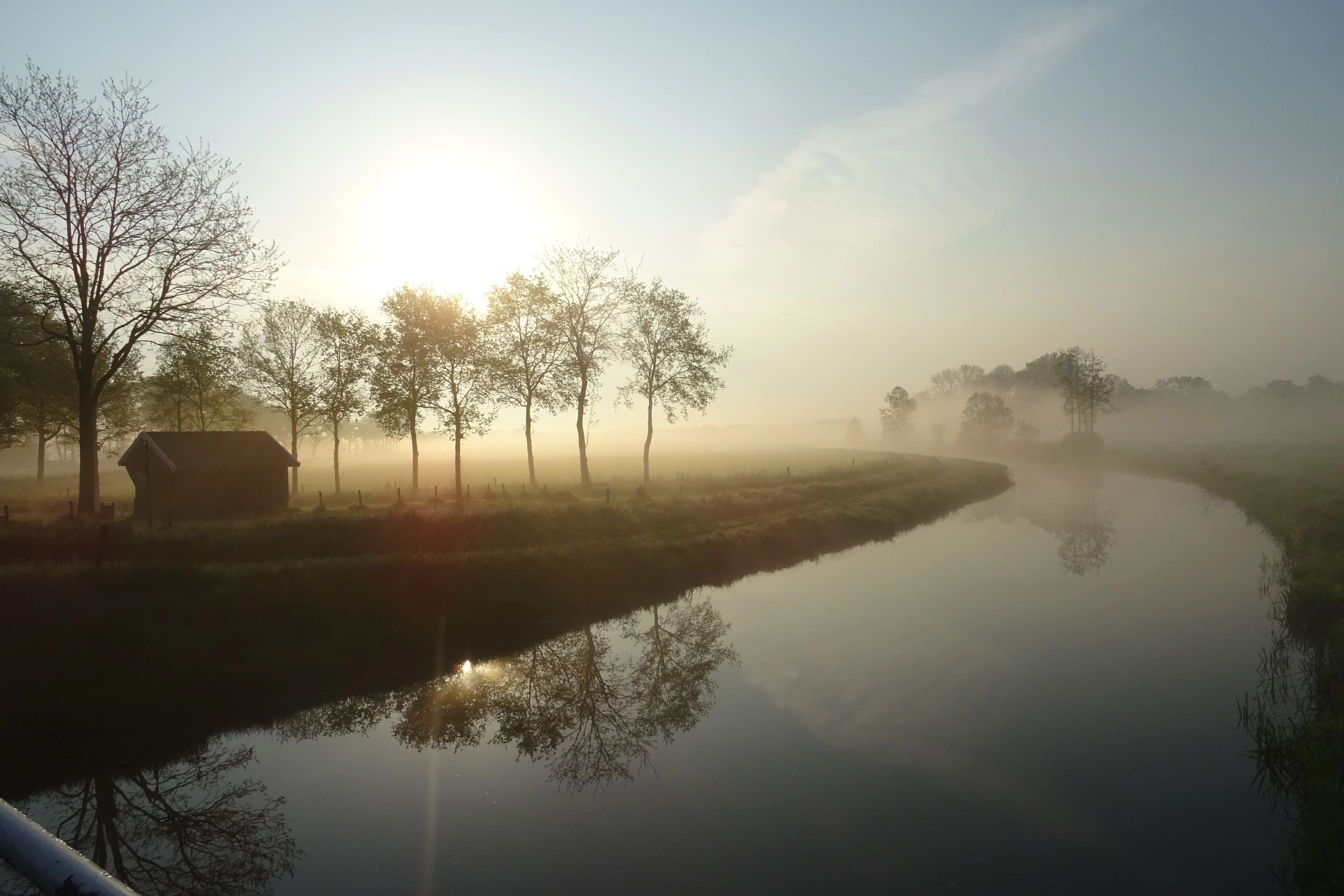 Uitbundige zon op Hemelvaartsdag, maar niet voor lang