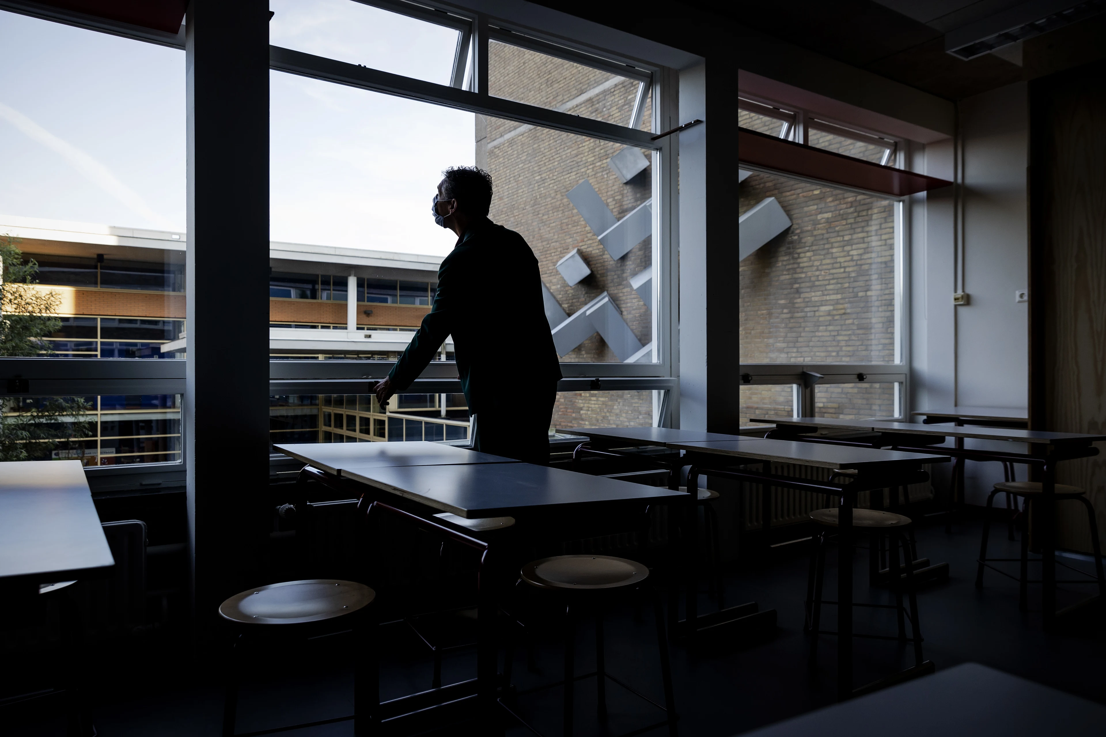 Veel leraren op middelbare scholen zijn bang om corona te krijgen