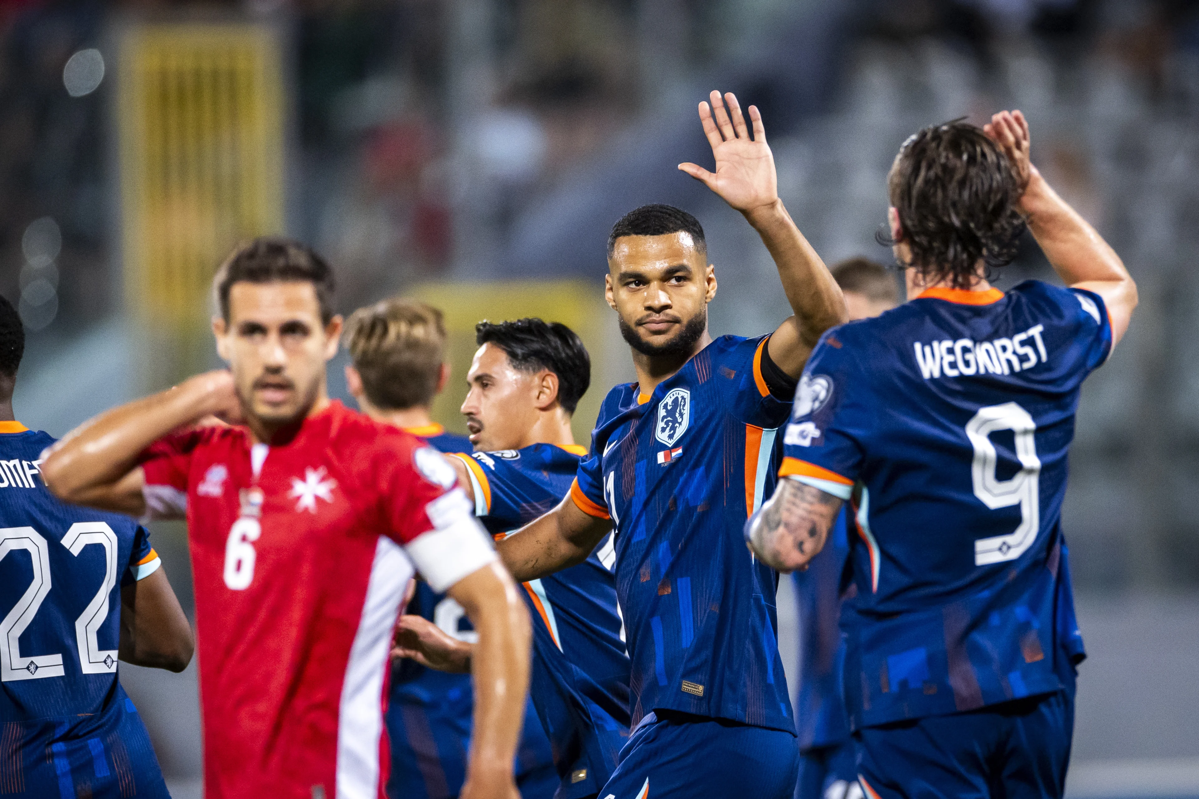 Nederland klaart klus tegen Malta en verstevigt koppositie in WK-kwalificatie