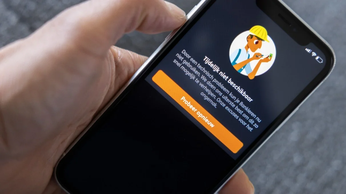 Urenlange storing bij internetbankieren ING na uren voorbij