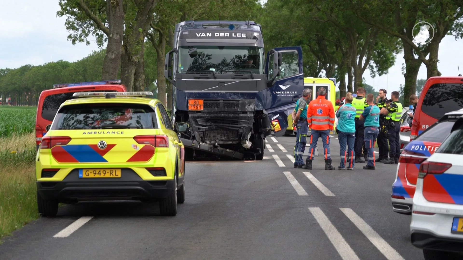 Man (81) komt om het leven bij verkeersongeluk in Nieuwolda