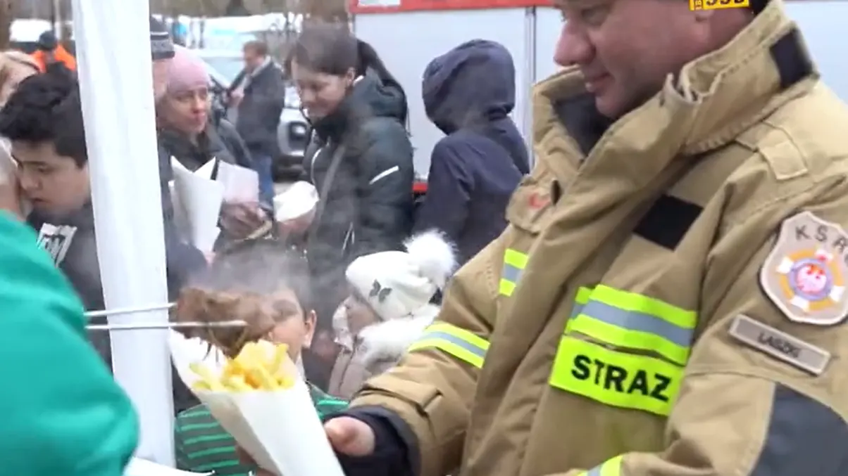 Friettent uit Genemuiden grote hit aan Oekraïense grens: 'Wat fantastisch!'