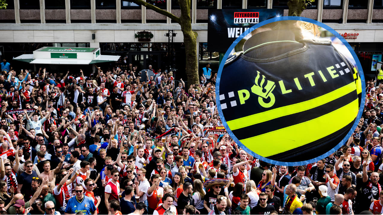 Zinloos geweld: Feyenoord-fans mishandelen andere Feyenoord-fans na de wedstrijd