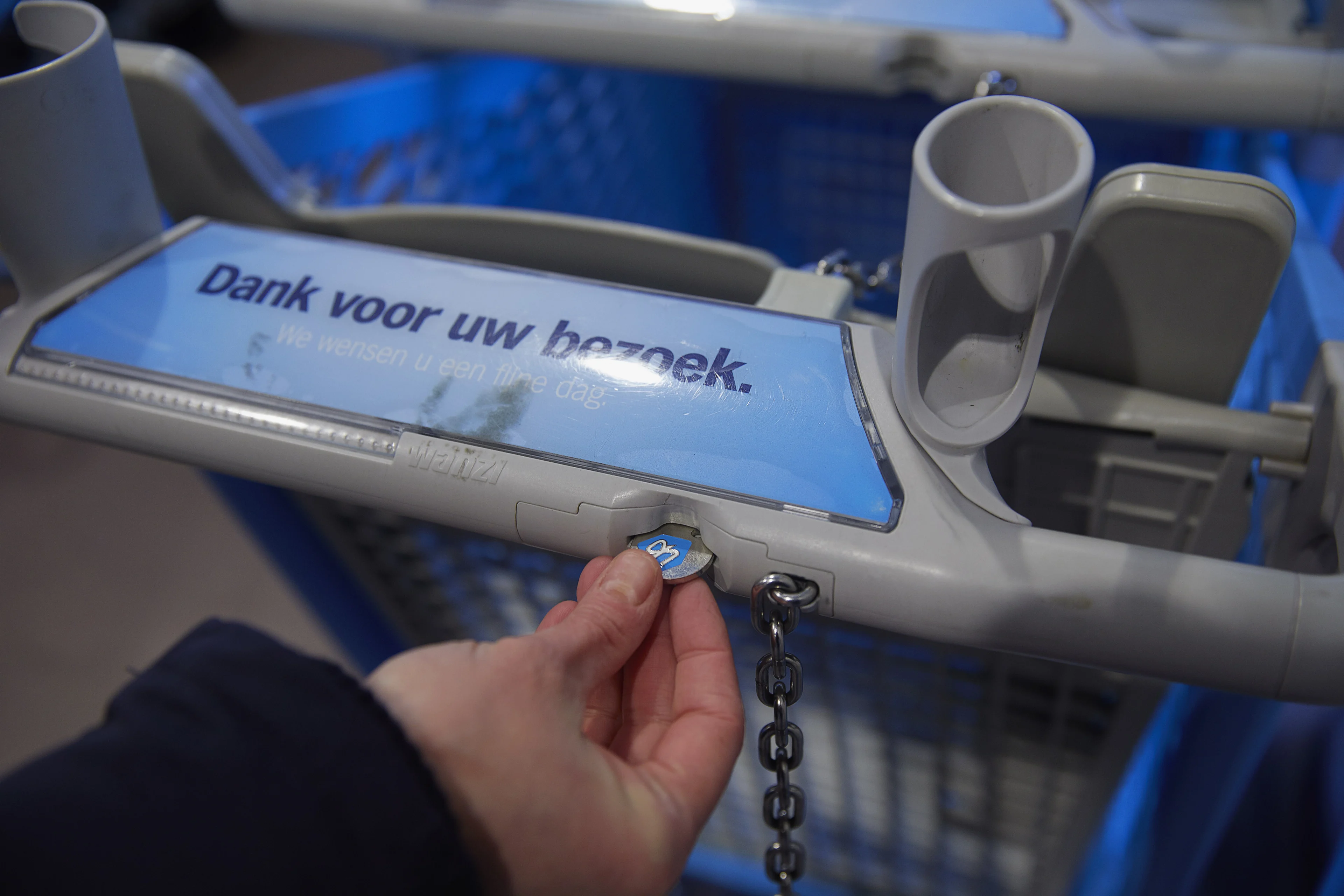 Zo heb je nooit meer een muntje voor je winkelwagentje nodig