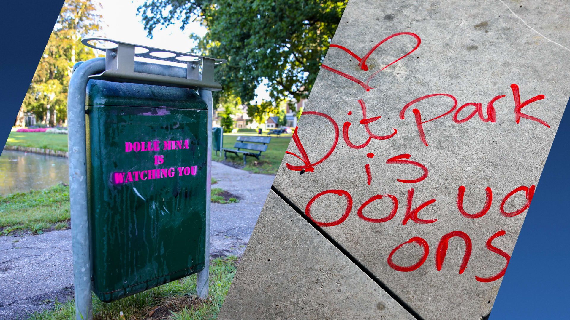 ‘Dolle Mina is watching you’: actiegroep voert actie in meerdere steden