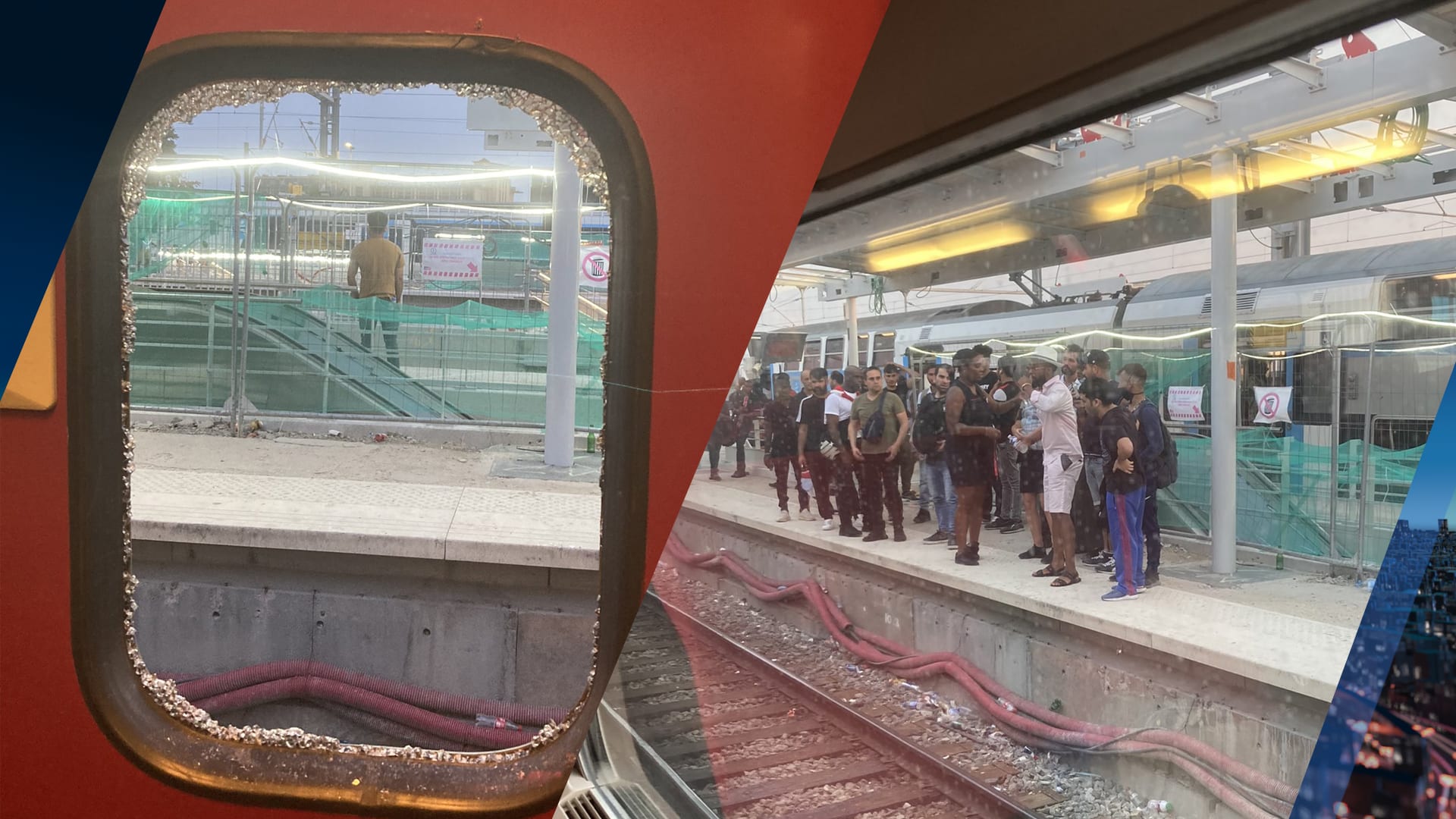 Femke zit uren vast in bloedhete Thalys bij Parijs: 'Help, wie komt ons redden?'