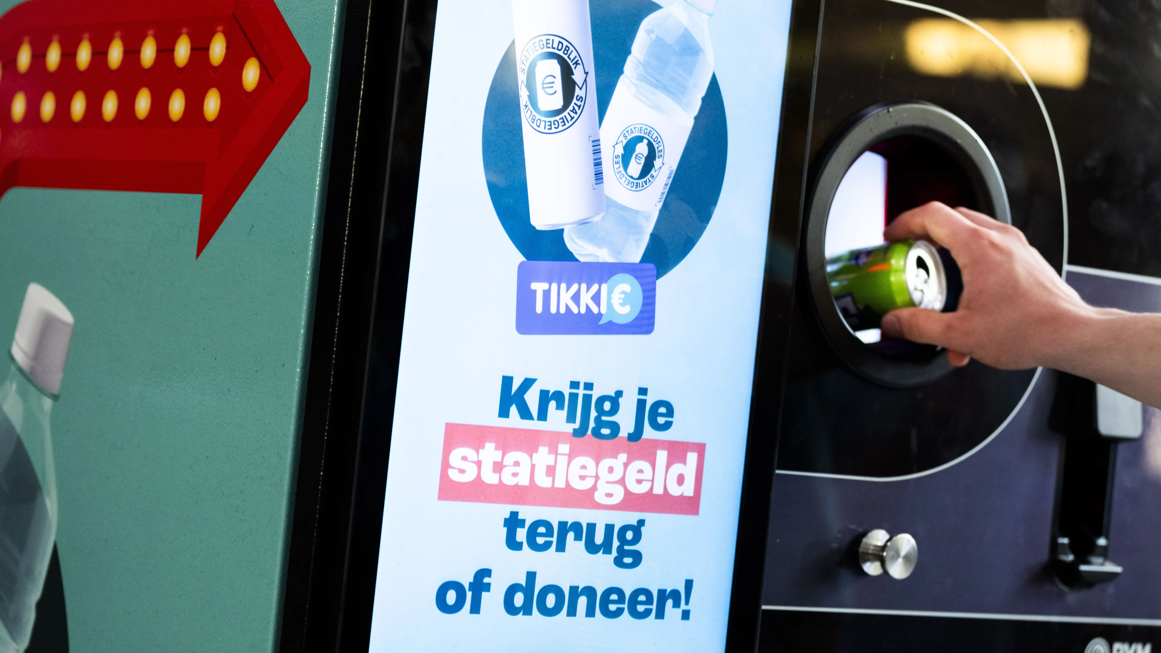 Statiegeldmachines werken niet door cyberaanval