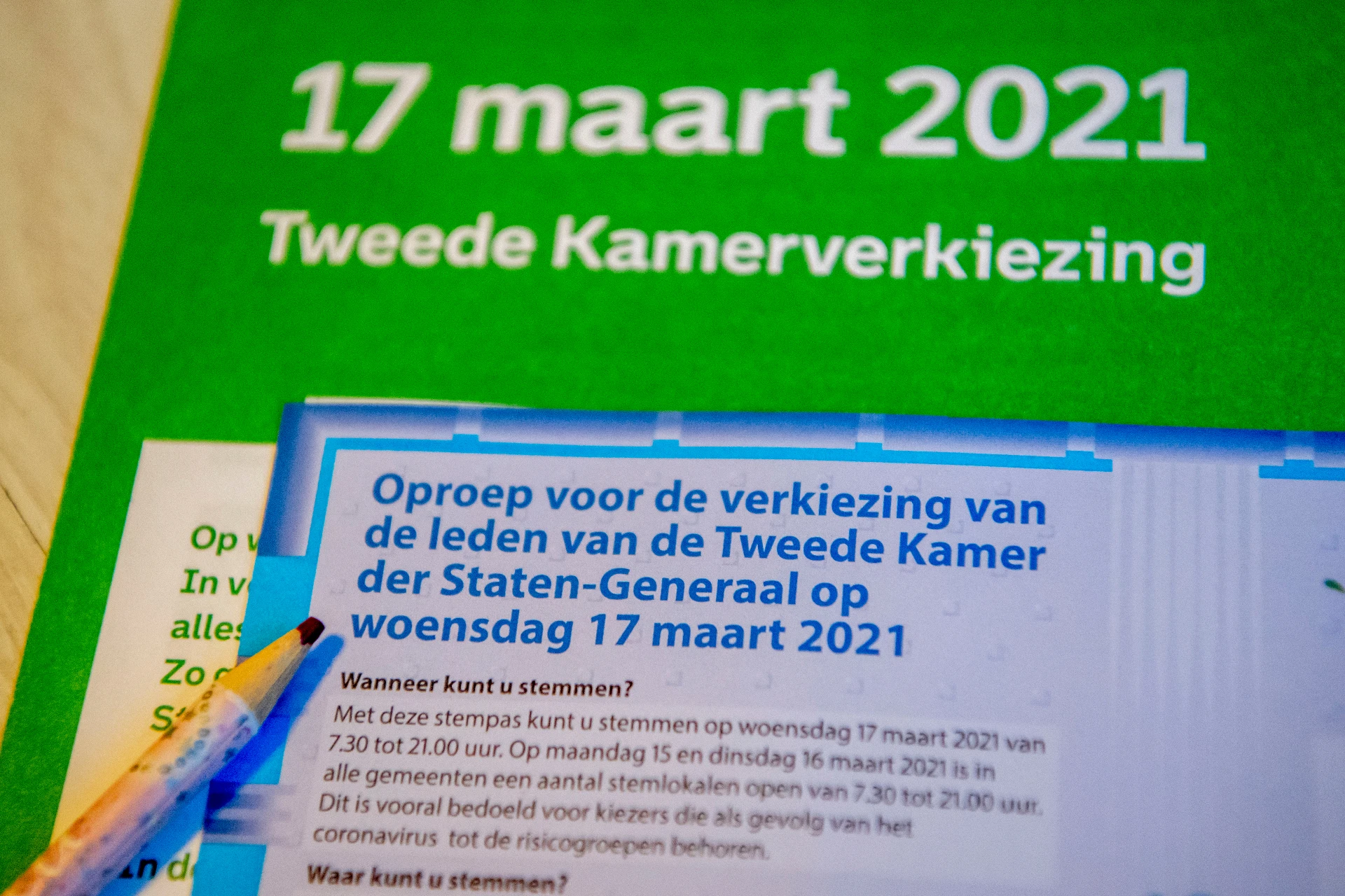 Nederlanders willen verkiezingen niet uitstellen om corona
