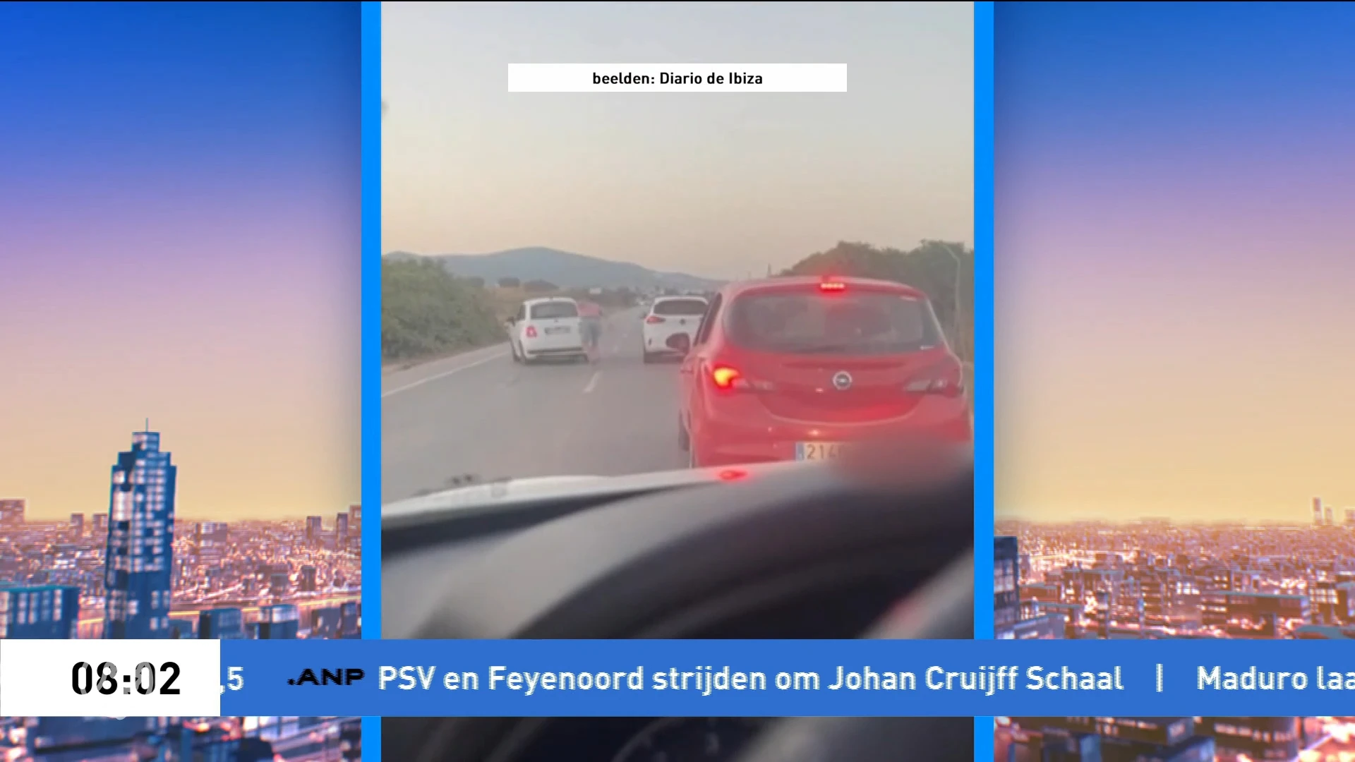 Nederlander op Ibiza raakt gewond bij verkeersruzie