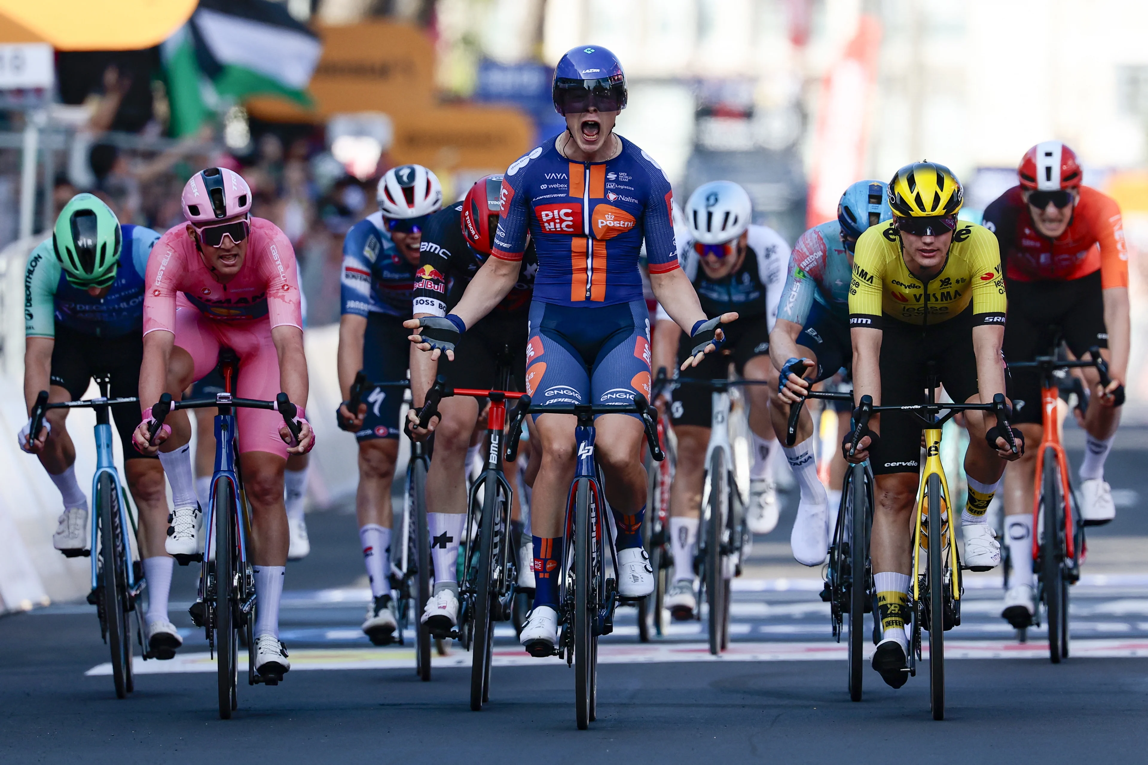 Nederlands wielrensucces: compleet Nederlands podium in vierde etappe Giro d'Italia