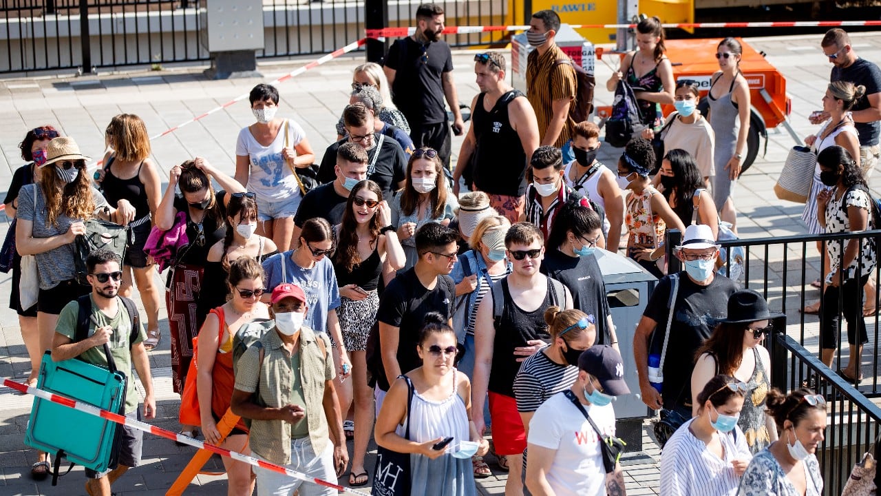 NS vraagt reizigers naar Zandvoort zich voortaan aan te melden via de app