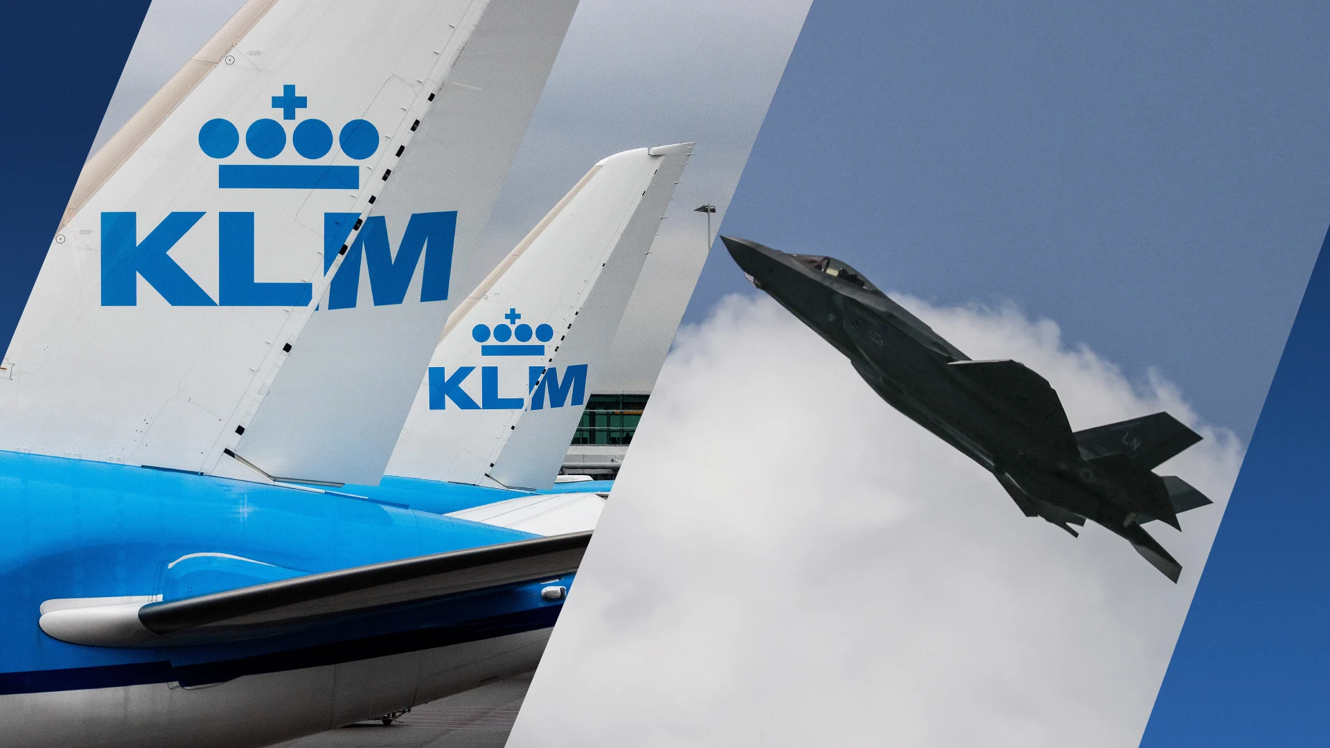 KLM-piloten gaan als reservisten gevechtsvliegtuigen besturen