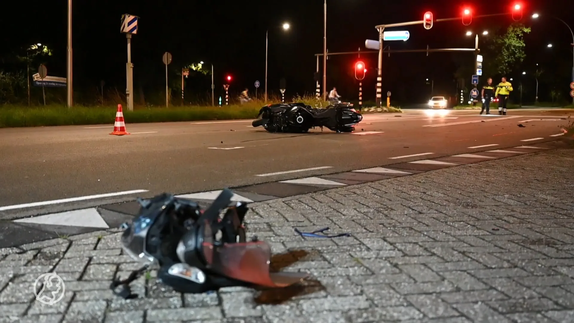 Automobilist vlucht na opzettelijk aanrijden motor in Tilburg