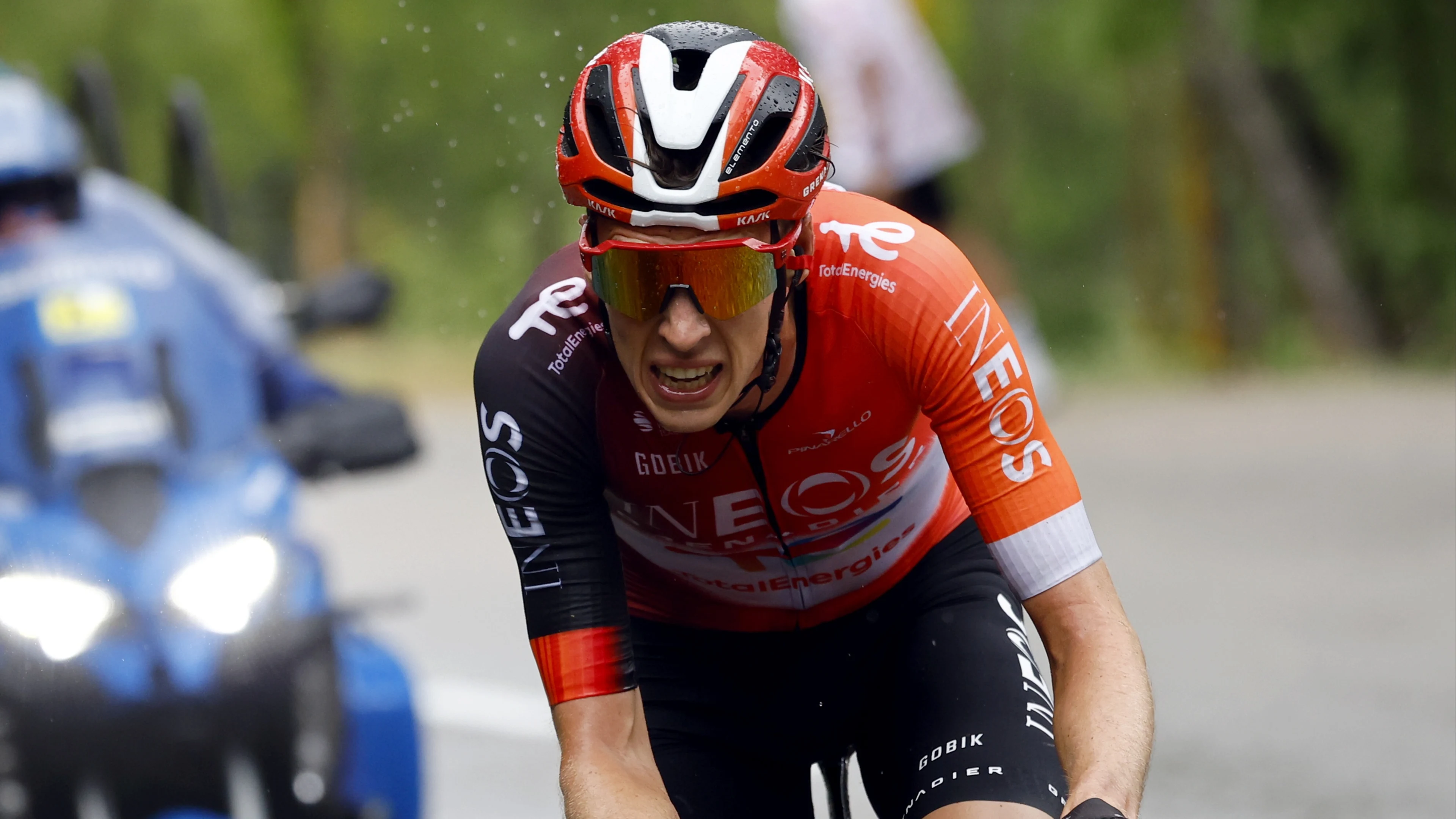 Thymen Arensman soleert wéér naar ritzege in Tour de France