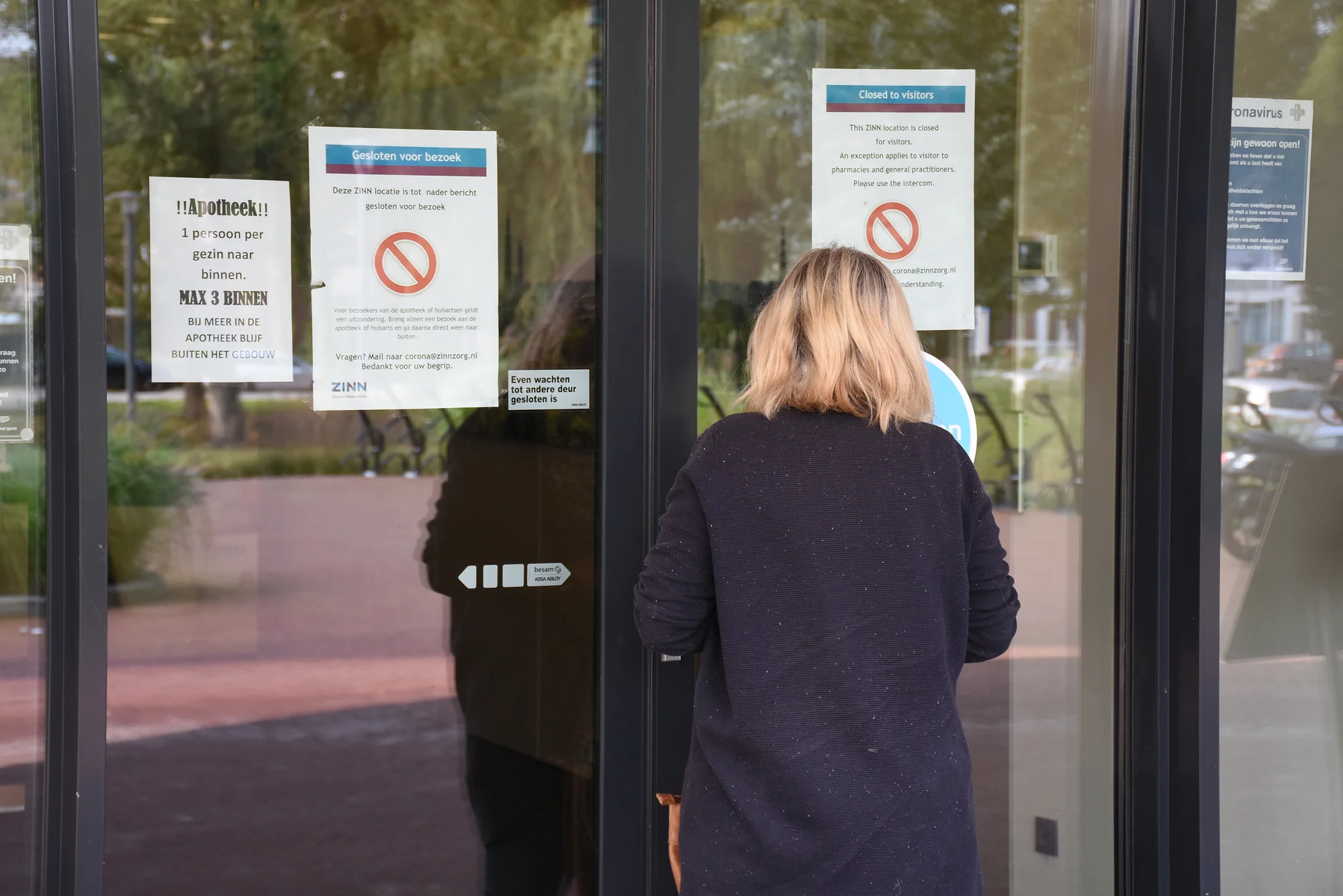 Woonzorgcentrum dicht voor bezoekers nadat medewerker is besmet met corona