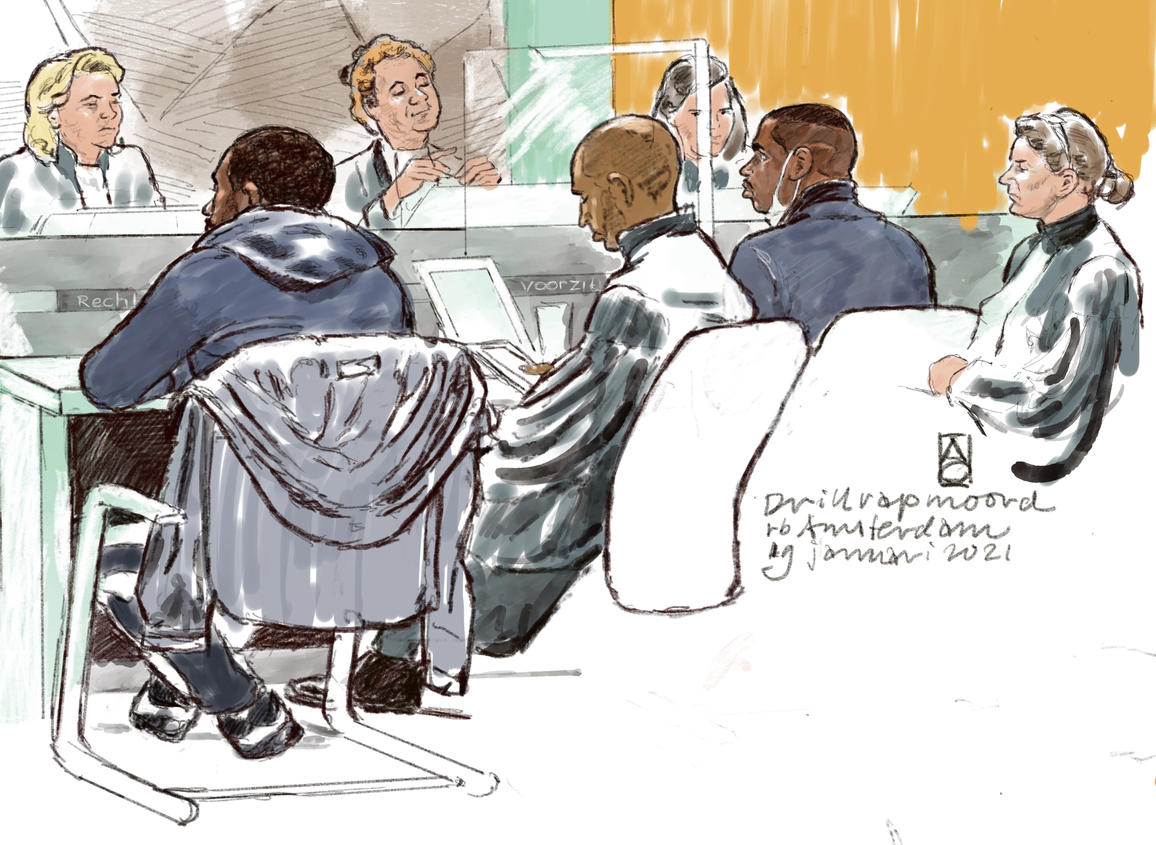 20 maanden cel en jeugd-tbs voor doodsteken drillrapper in Amsterdam 