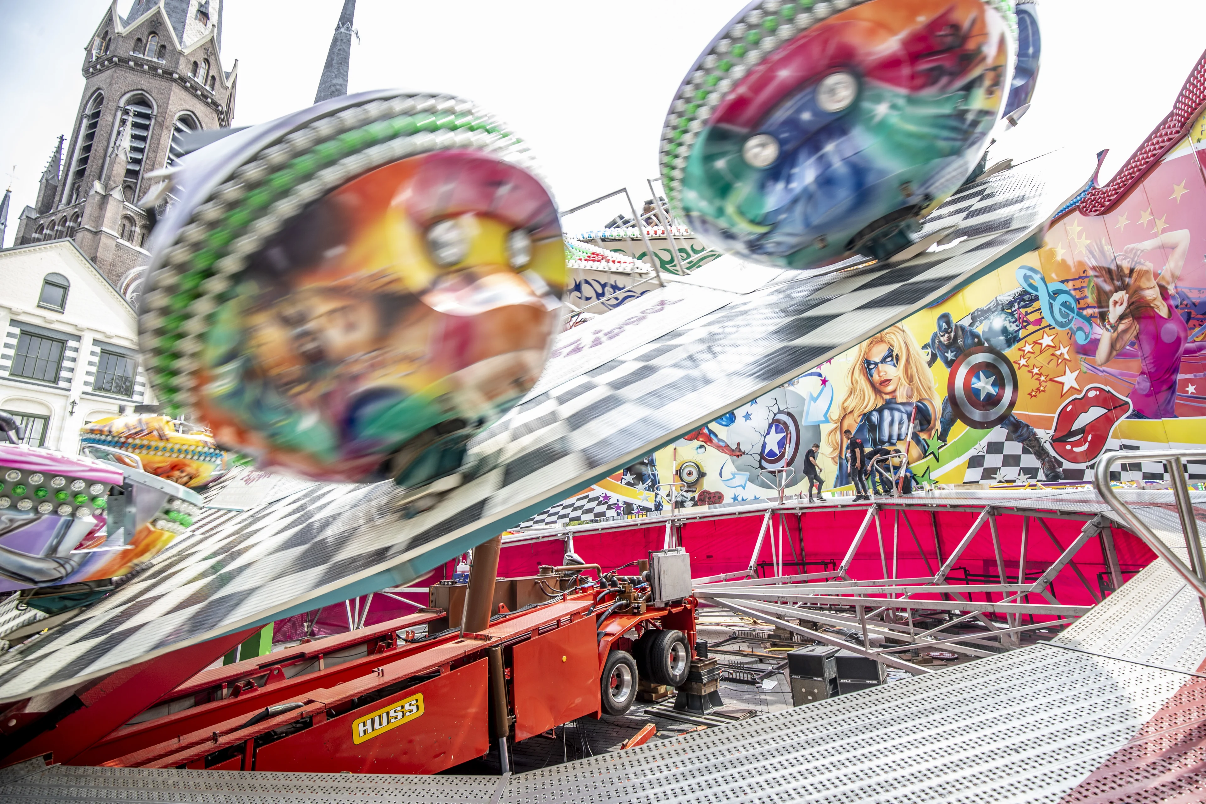 Vakantiekermis Tilburg net even anders van start met 'slechts' 50 attracties