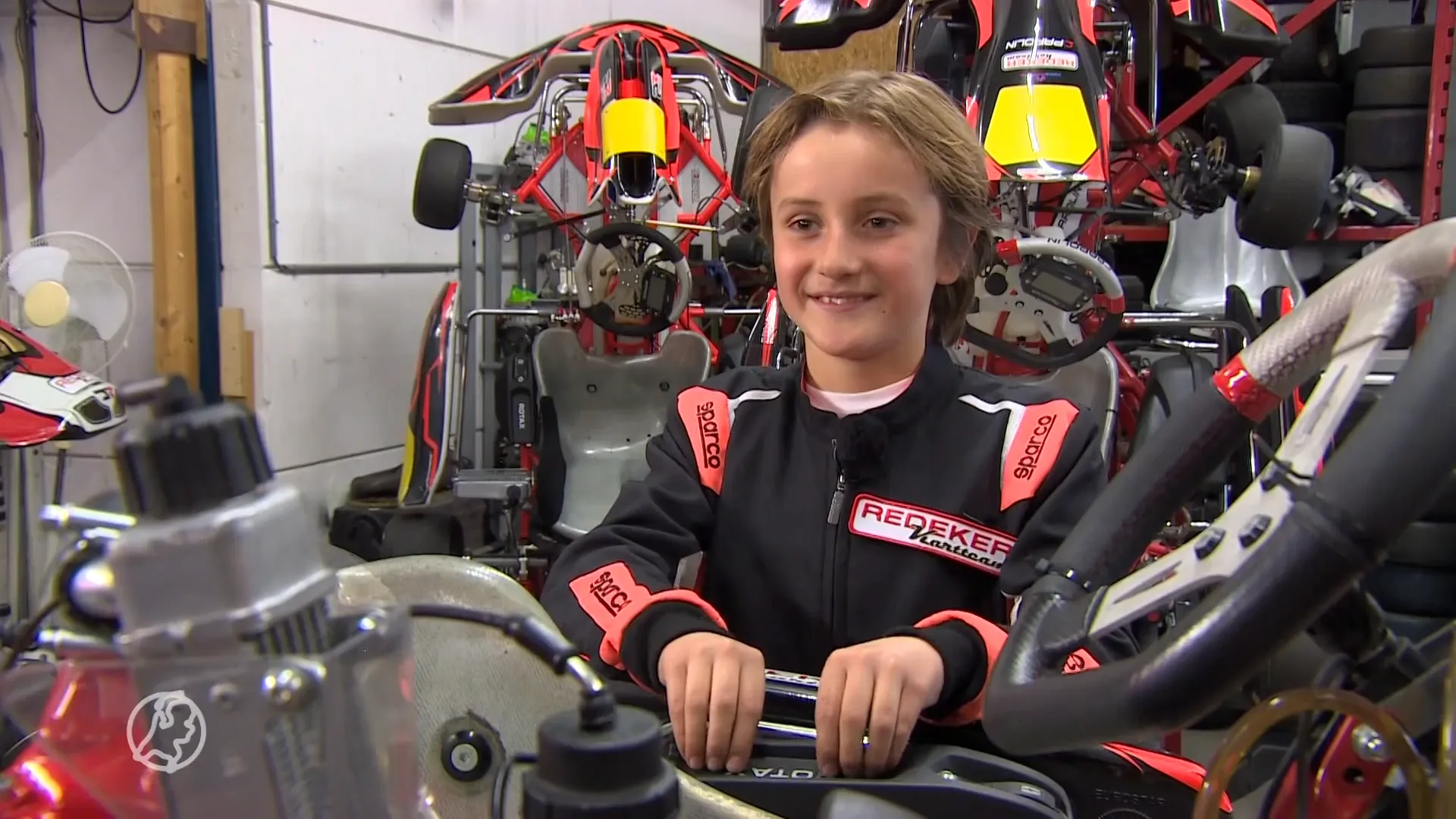 Boris (9) droomt van Indy 500: 'Ik wil ook 400 rijden, net als Veekay'