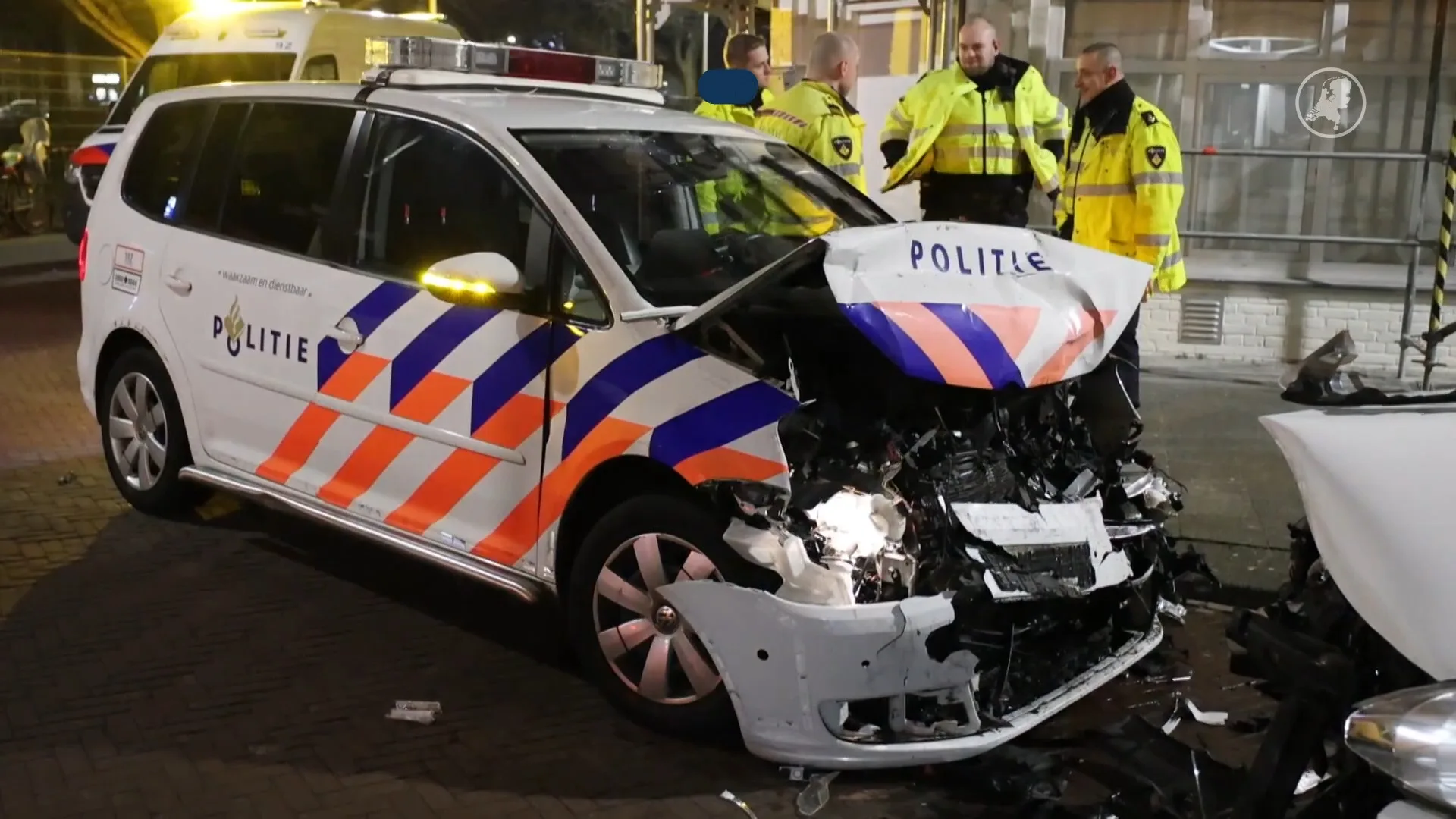 Agenten aangereden bij achtervolging door Den Haag