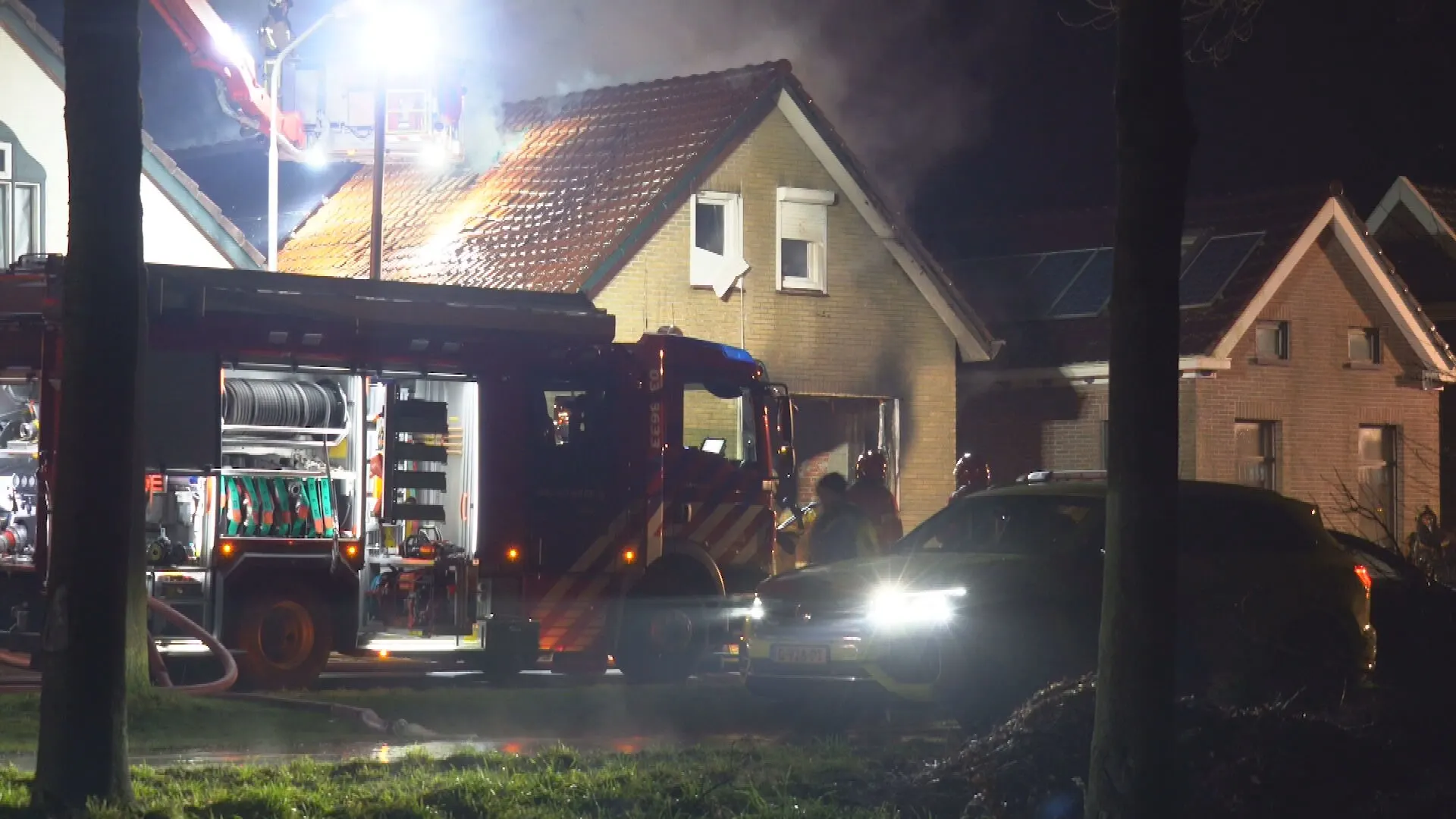 Dode na woningbrand Valthermond, gewonde man (35) aangehouden