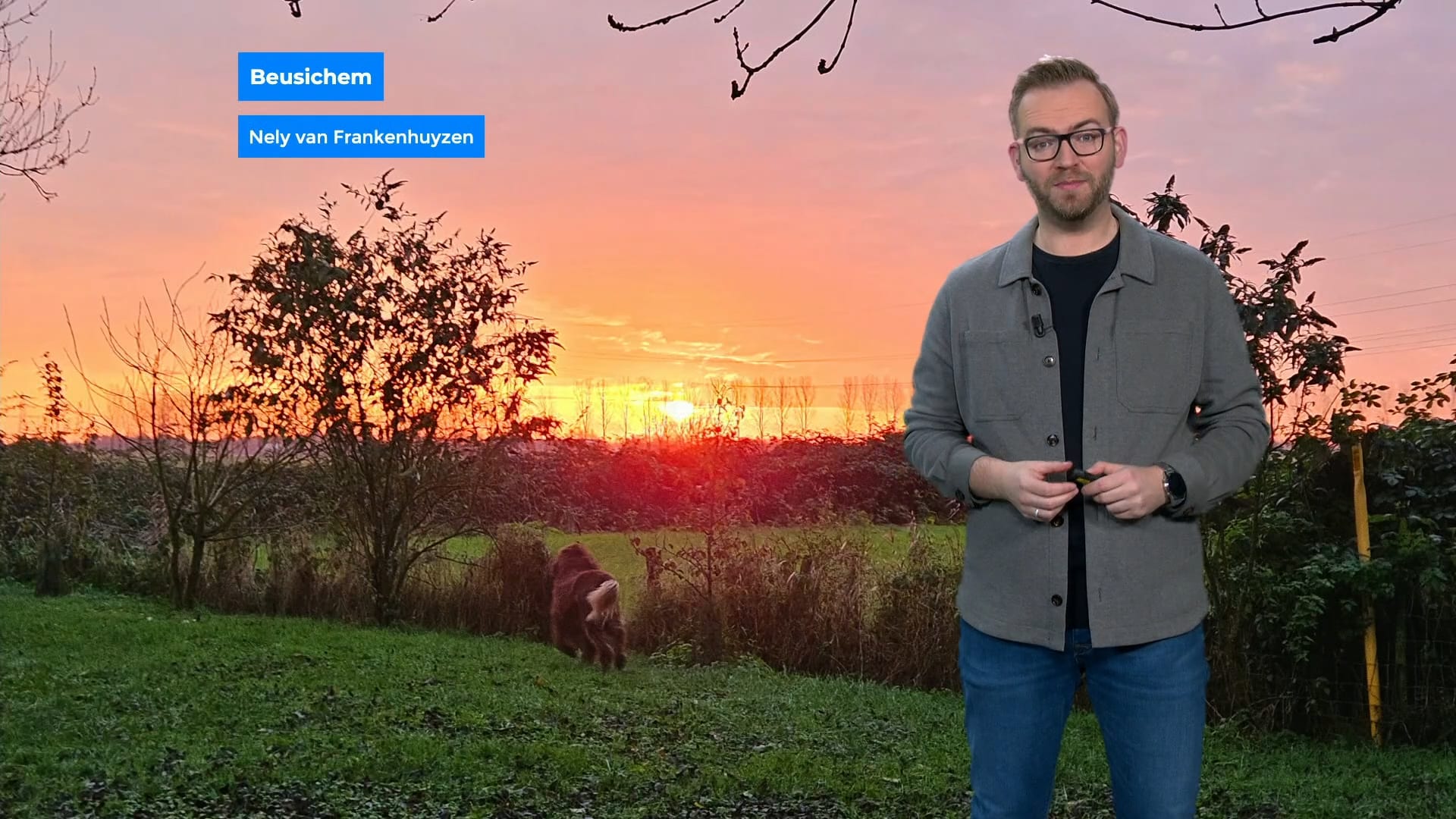 Wolken, zon en zachte temperatuur gaan later in de week over in wind en regen