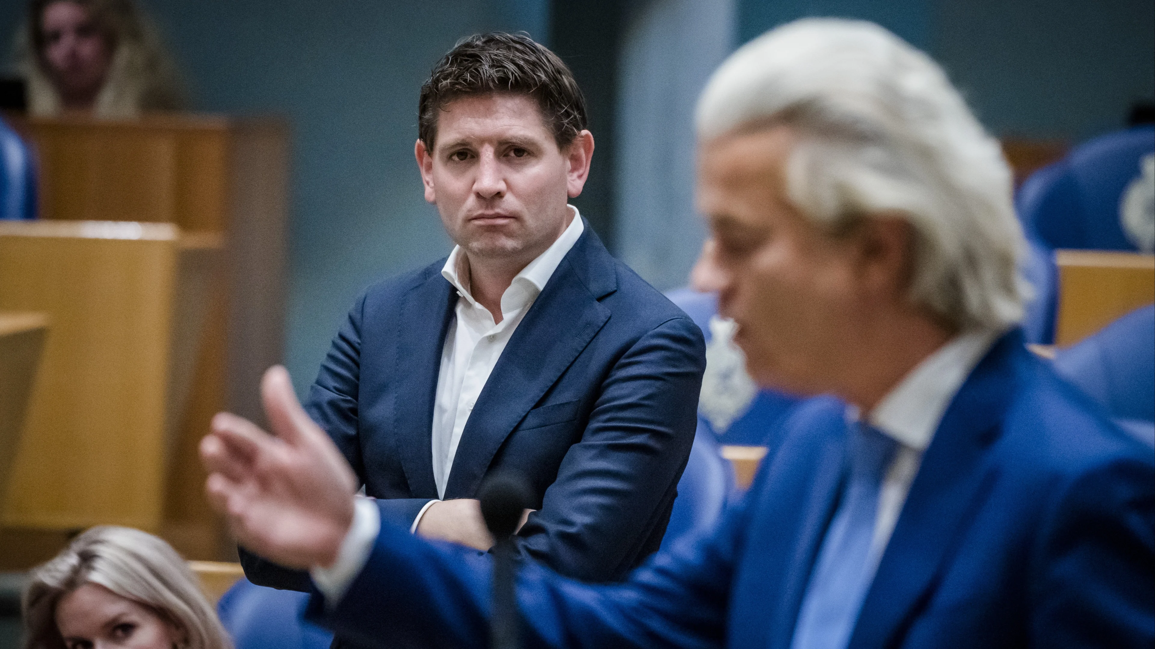 Harde clash Wilders en Paternotte: 'Klimaatpsychopaat' tegen 'Poetins bedrijfspoedel'